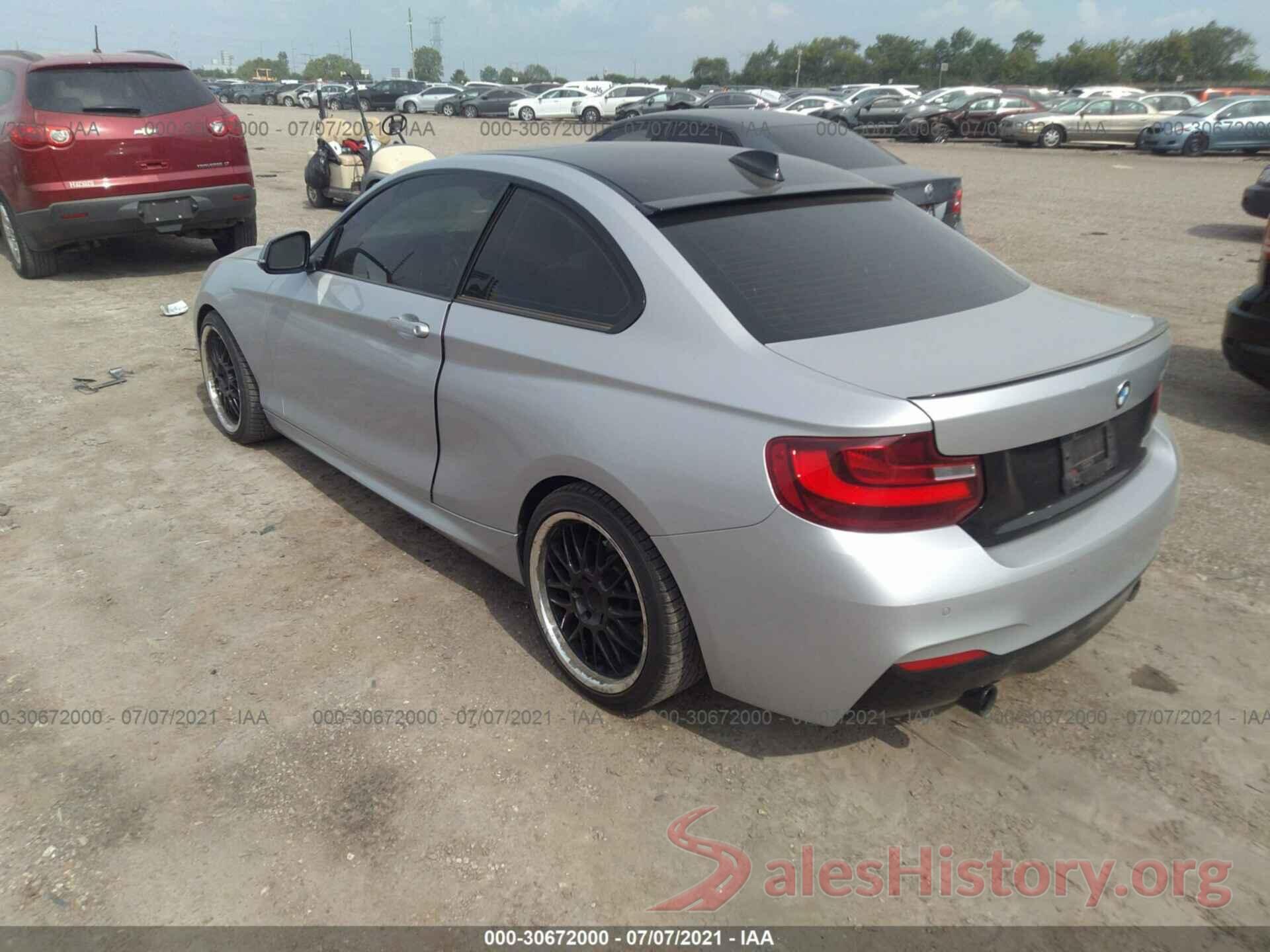 WBA1J7C52GV359880 2016 BMW 2 SERIES