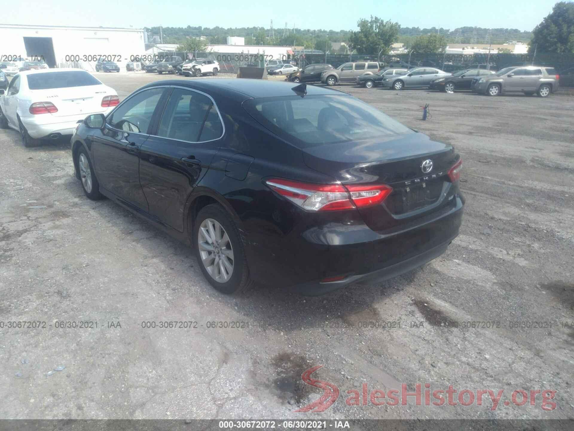 4T1B11HK0KU264604 2019 TOYOTA CAMRY