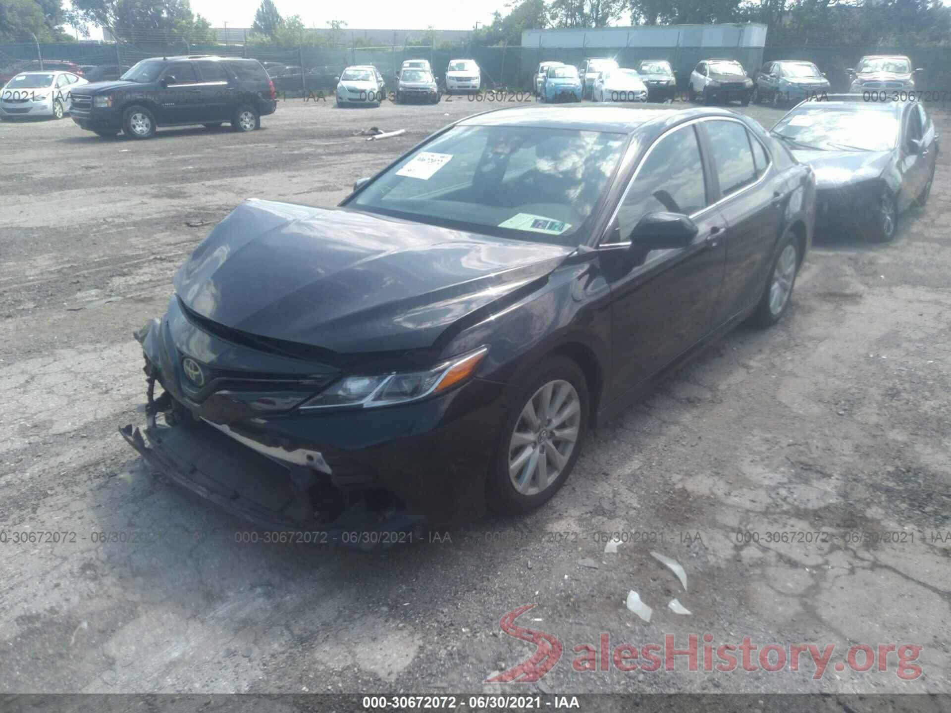 4T1B11HK0KU264604 2019 TOYOTA CAMRY