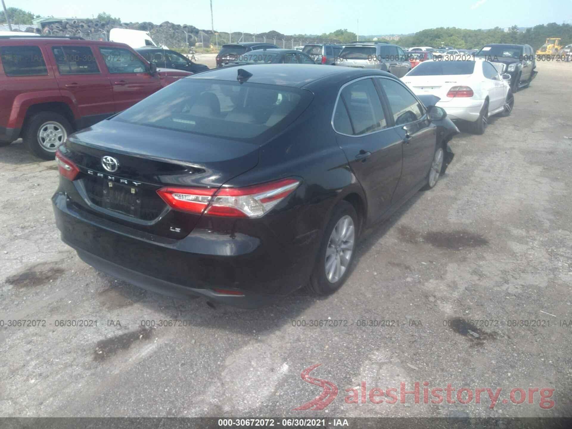 4T1B11HK0KU264604 2019 TOYOTA CAMRY