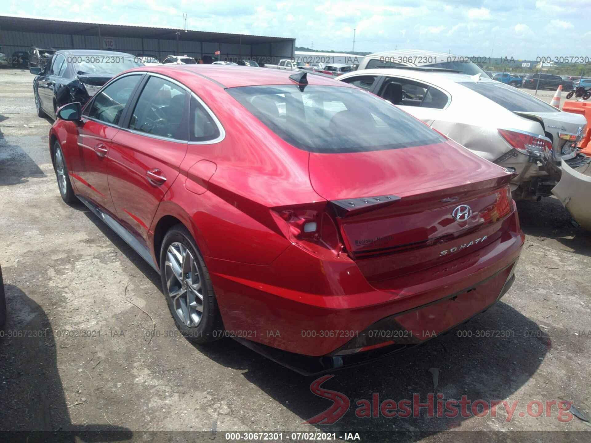 5NPEF4JAXLH001036 2020 HYUNDAI SONATA