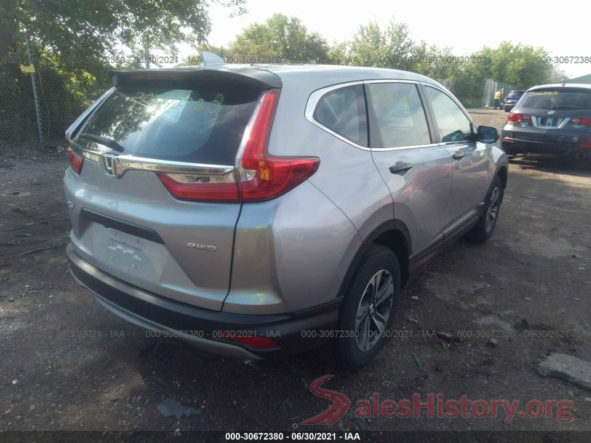 2HKRW6H39KH231086 2019 HONDA CR-V