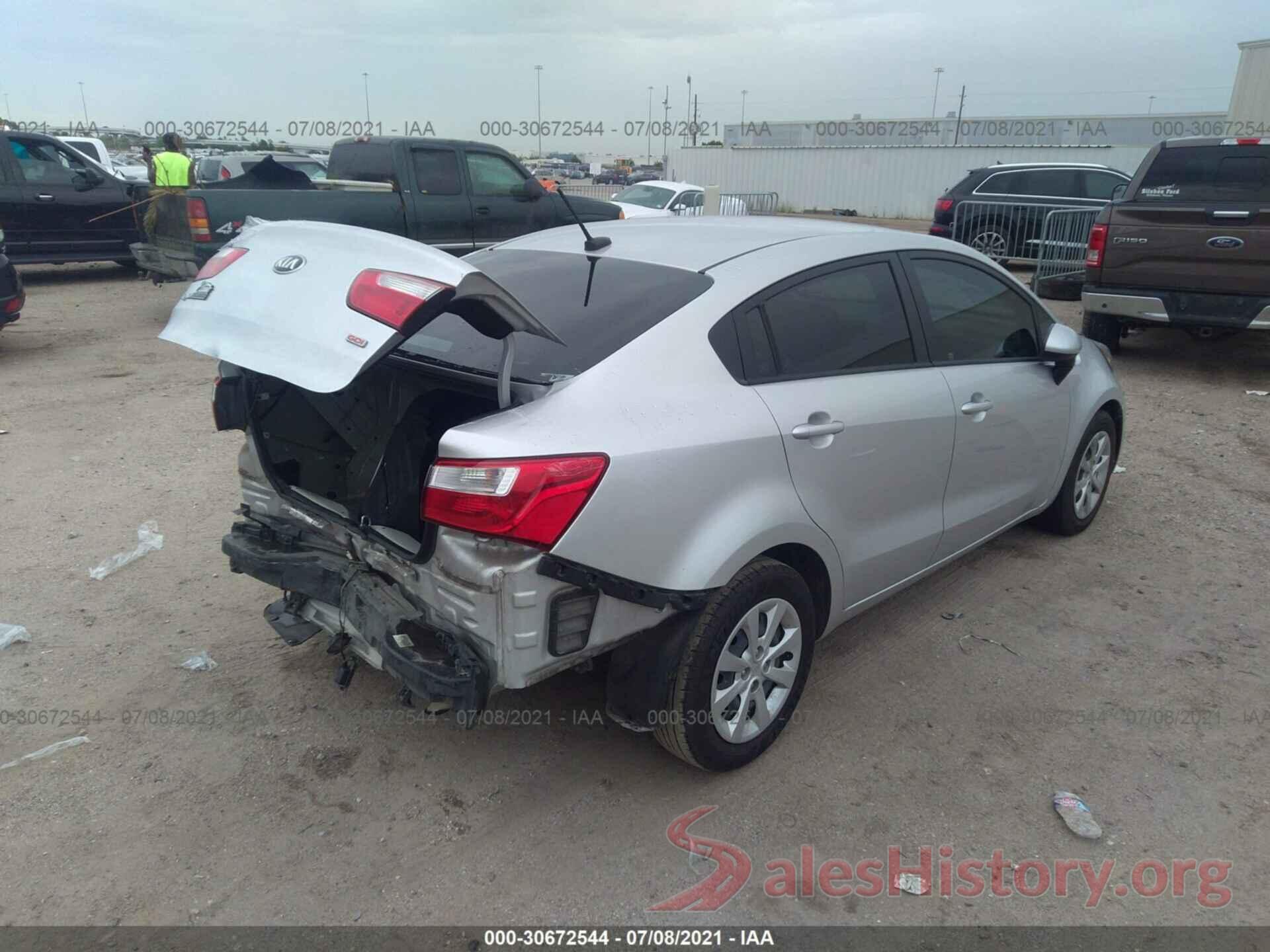 KNADM4A37H6050096 2017 KIA RIO