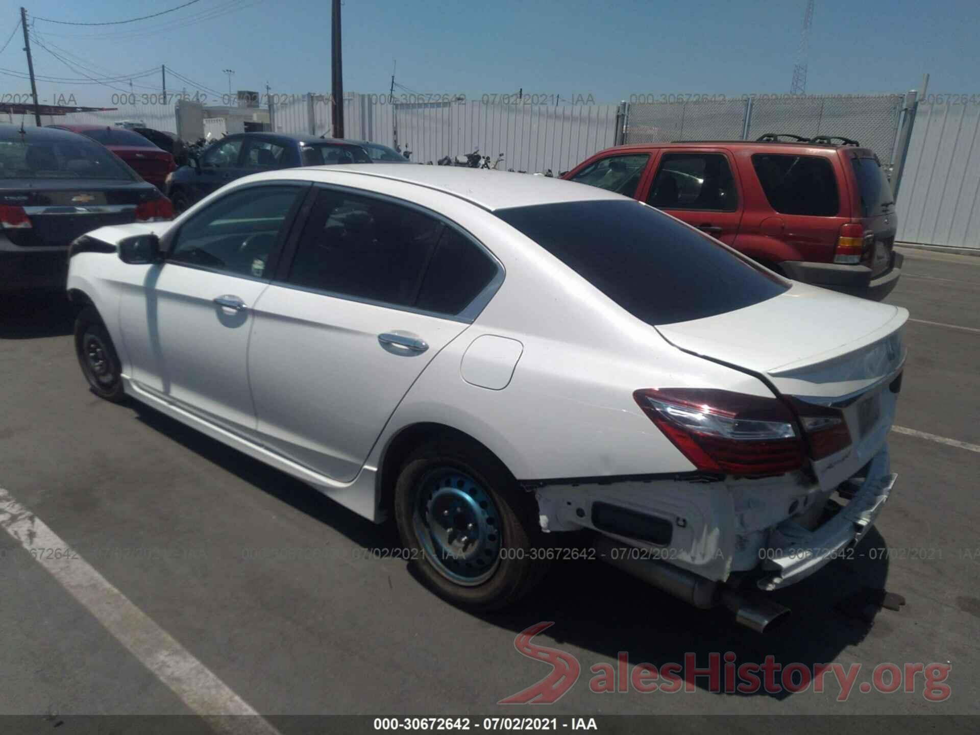 1HGCR2F51HA236441 2017 HONDA ACCORD SEDAN