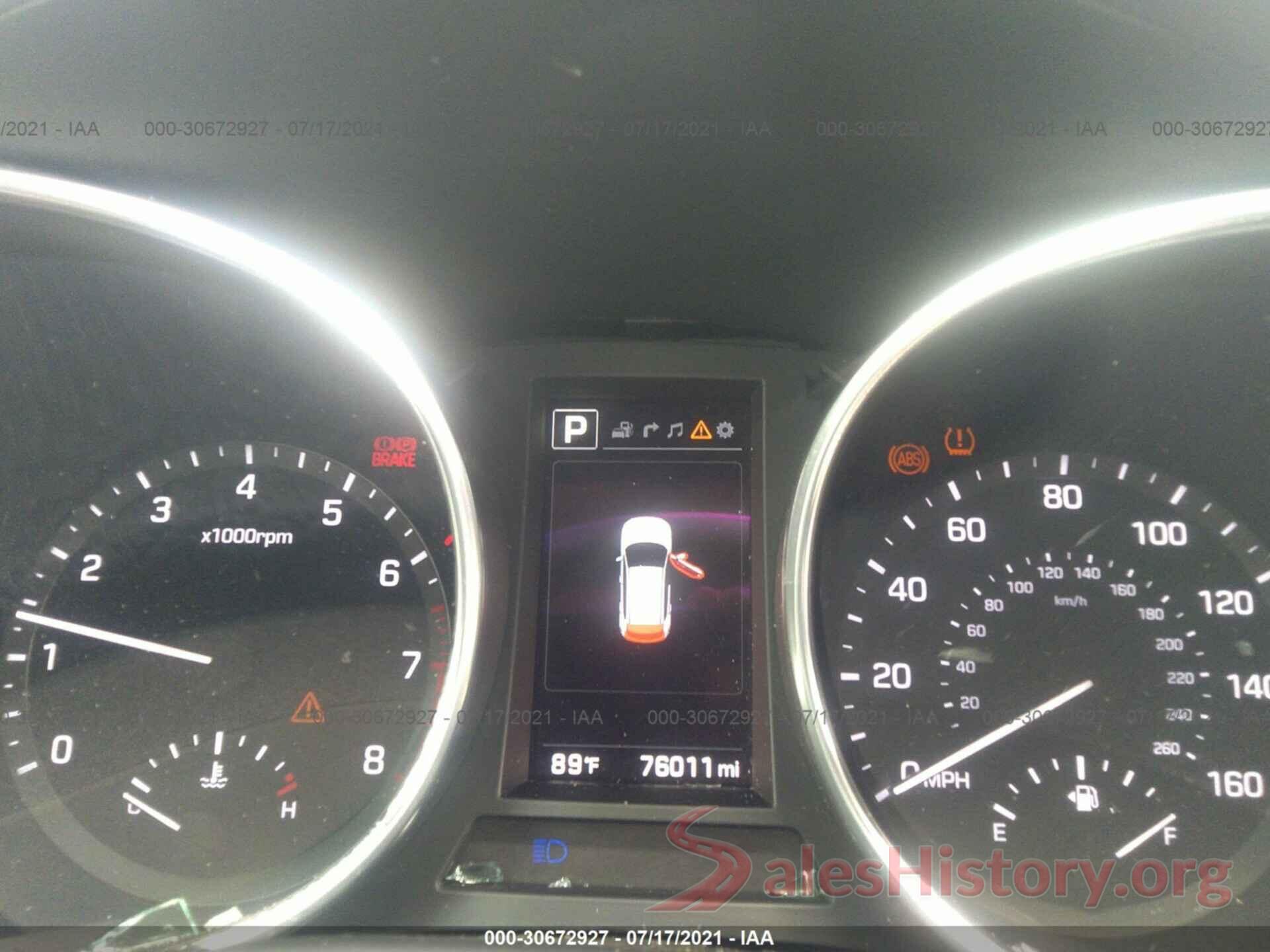 KM8SR4HF3HU242800 2017 HYUNDAI SANTA FE