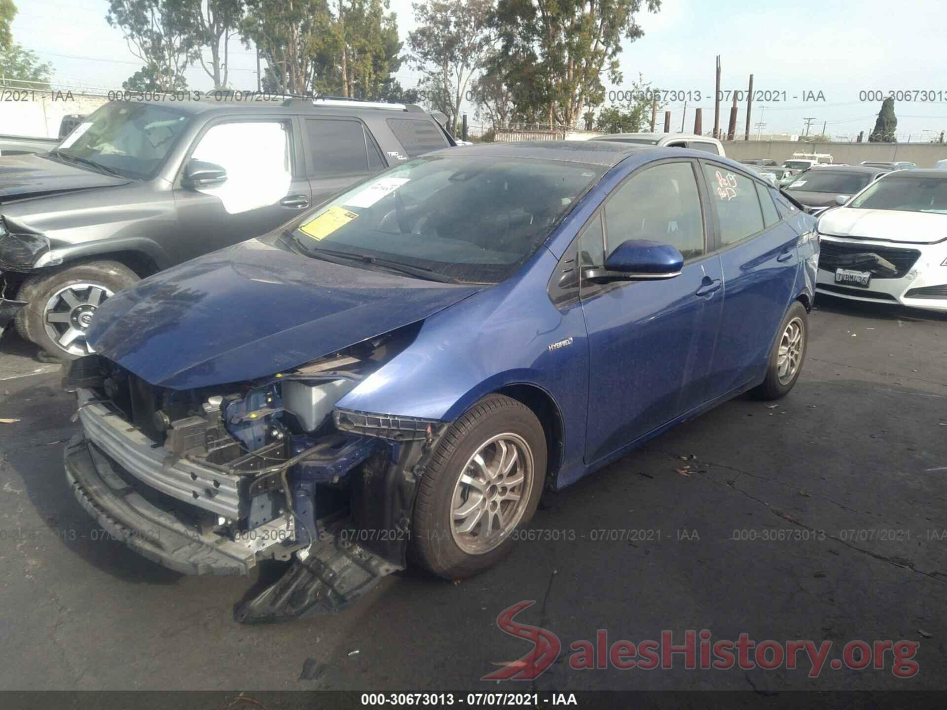 JTDKBRFU4J3582377 2018 TOYOTA PRIUS