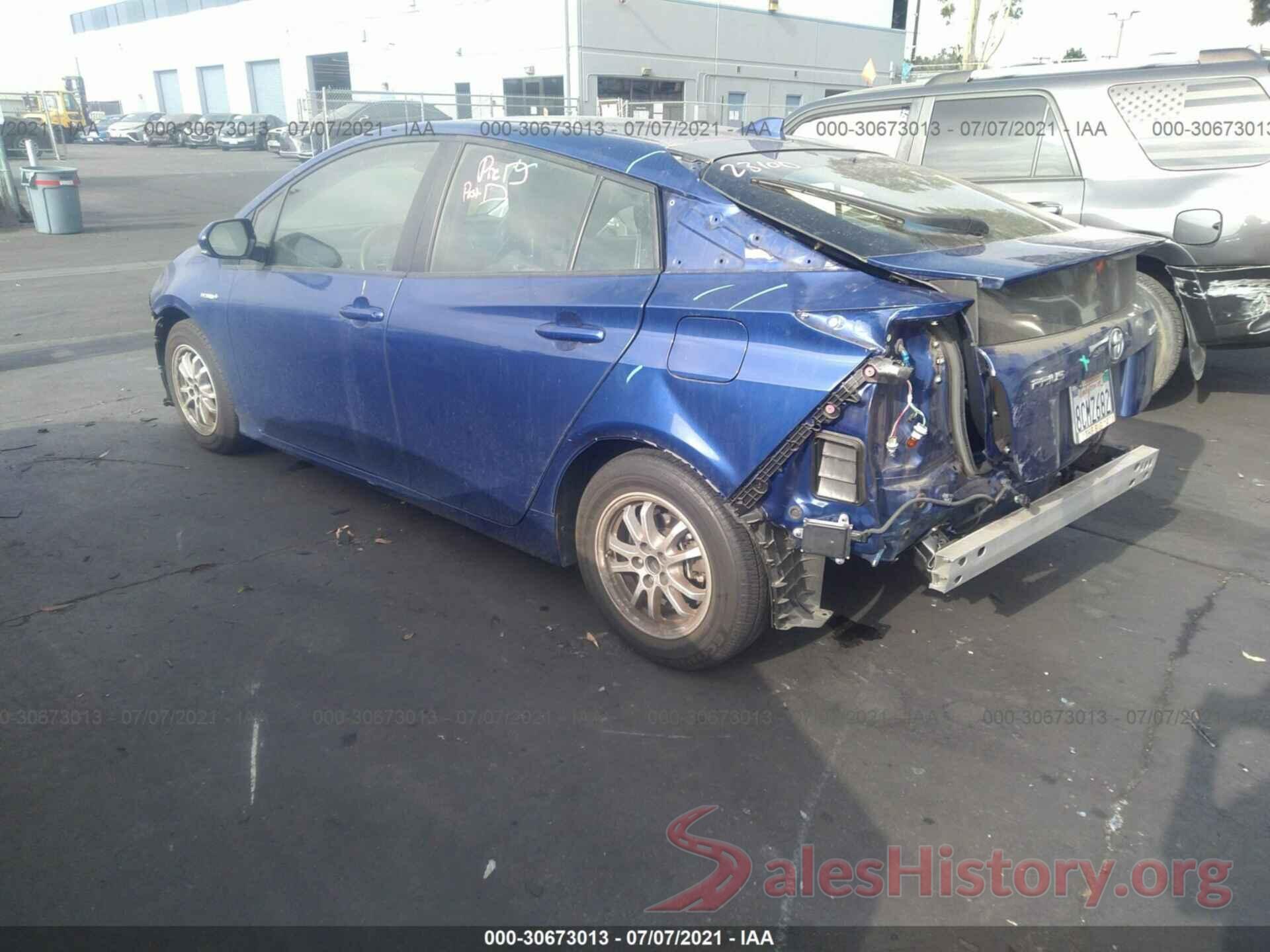 JTDKBRFU4J3582377 2018 TOYOTA PRIUS