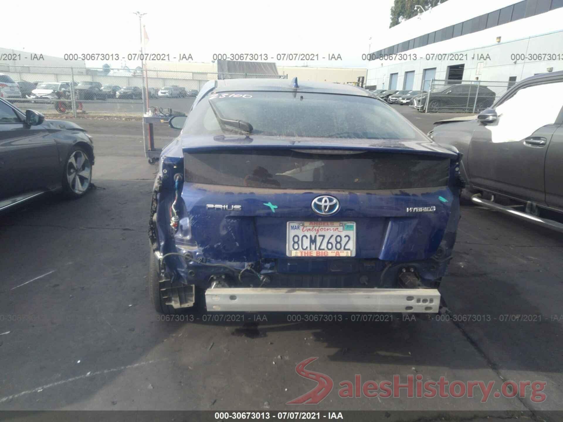 JTDKBRFU4J3582377 2018 TOYOTA PRIUS