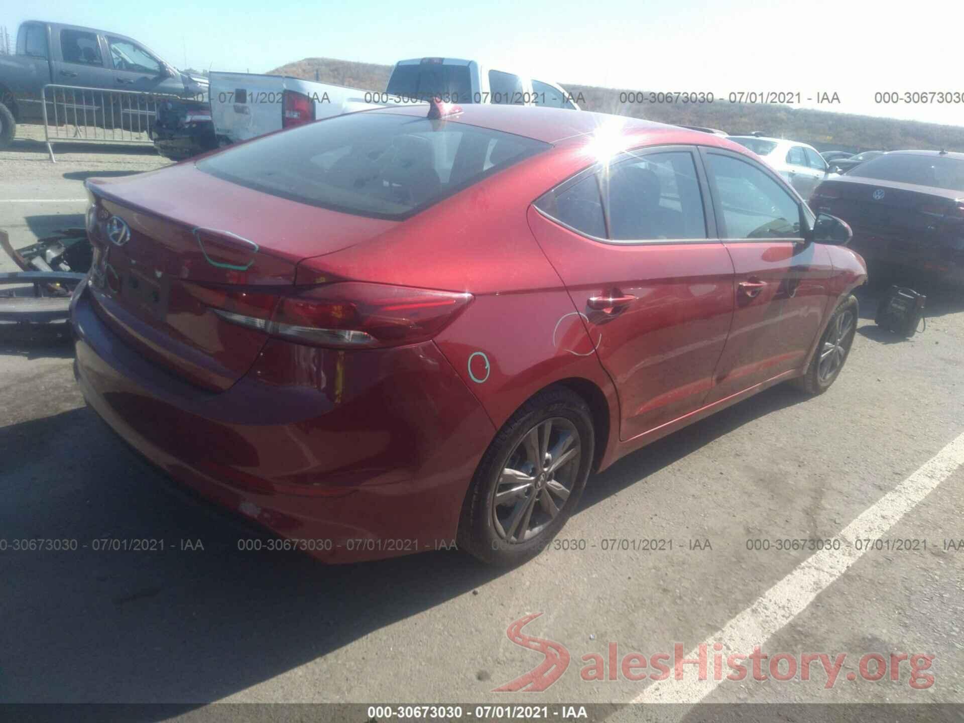 5NPD84LF6JH290475 2018 HYUNDAI ELANTRA