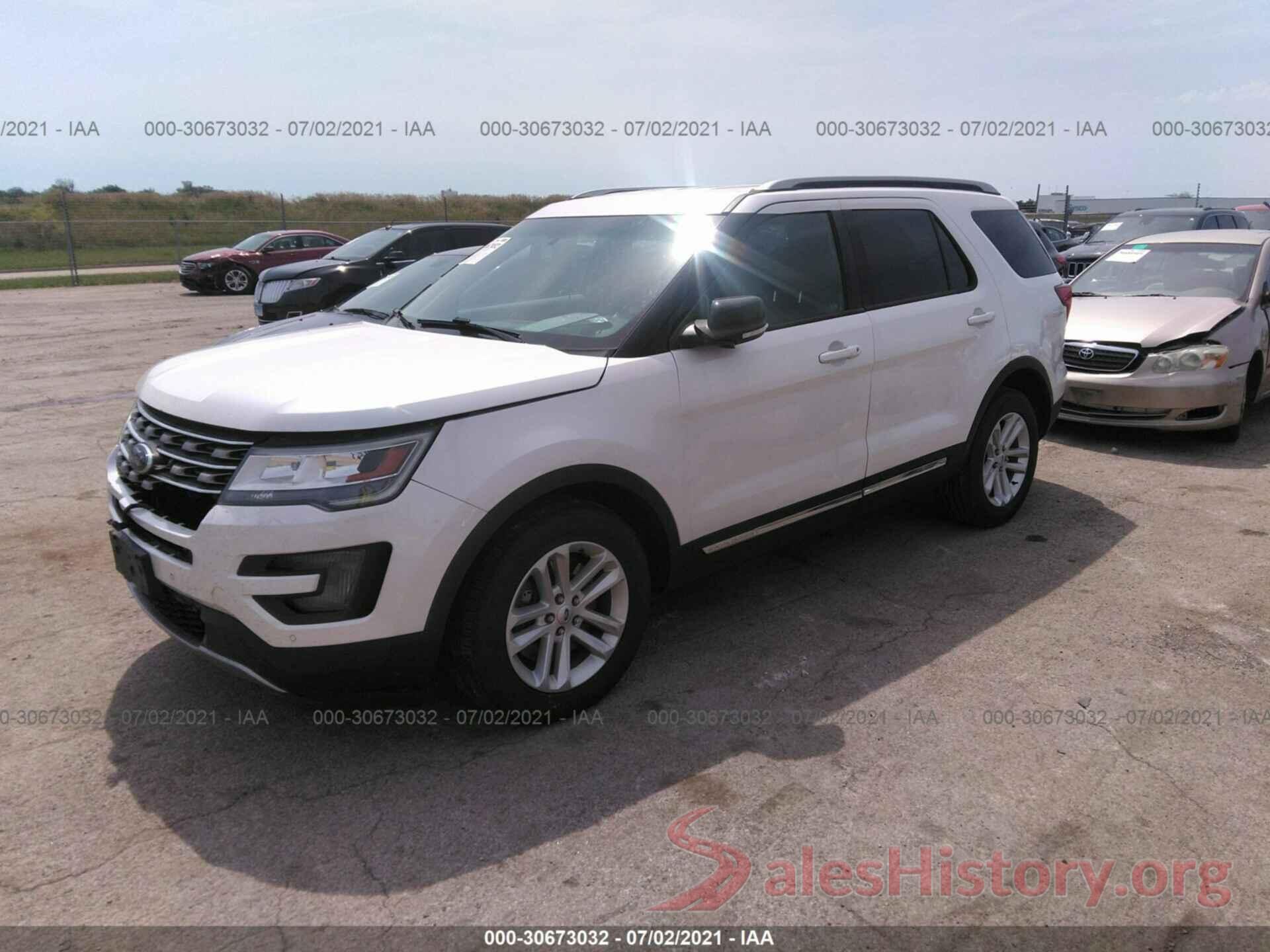 1FM5K7D89GGB04086 2016 FORD EXPLORER