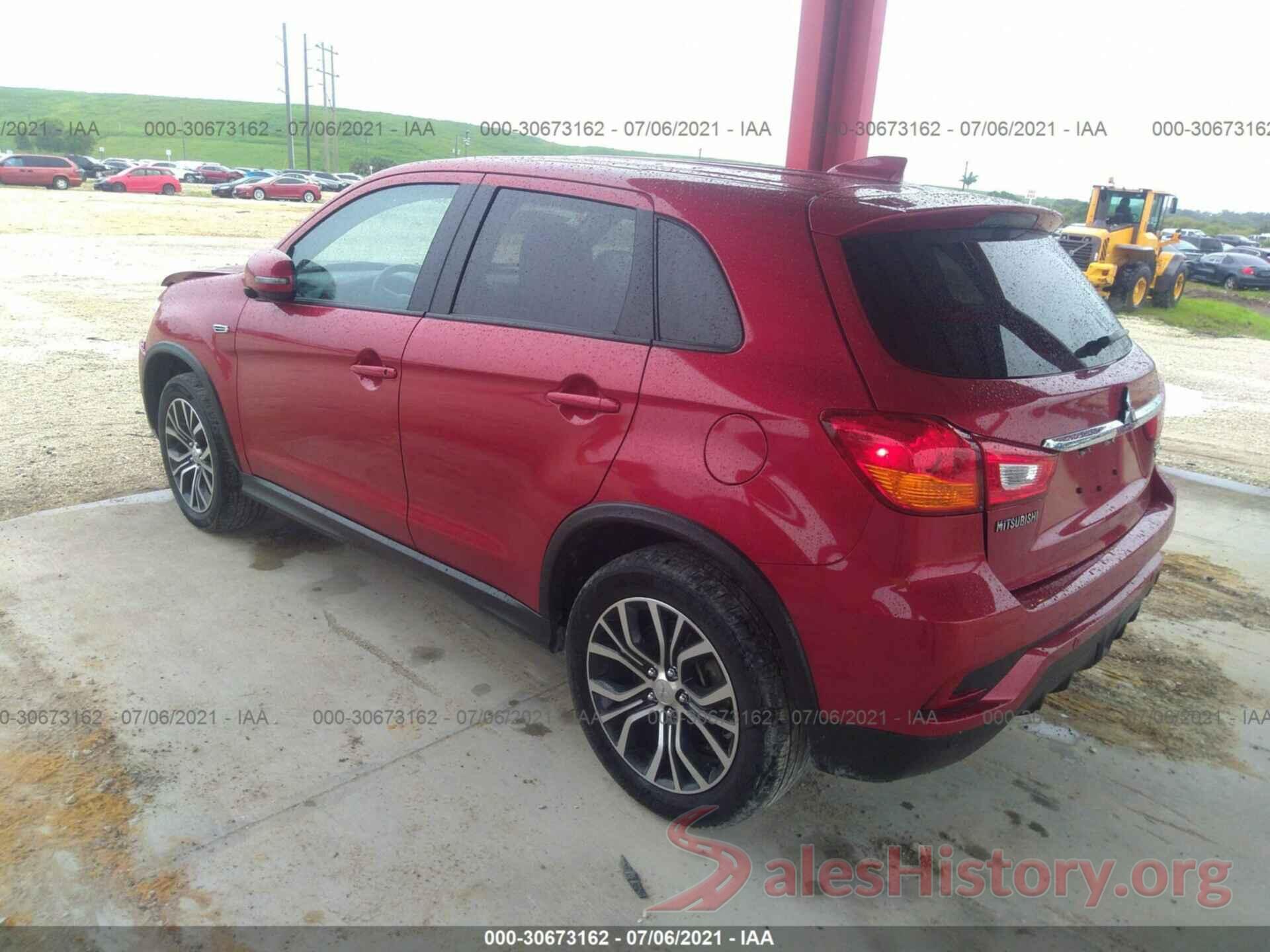 JA4AP3AU7KU034672 2019 MITSUBISHI OUTLANDER SPORT