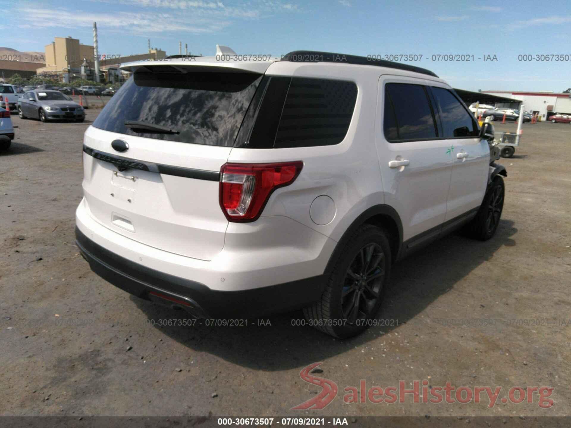 1FM5K7D84HGA34336 2017 FORD EXPLORER