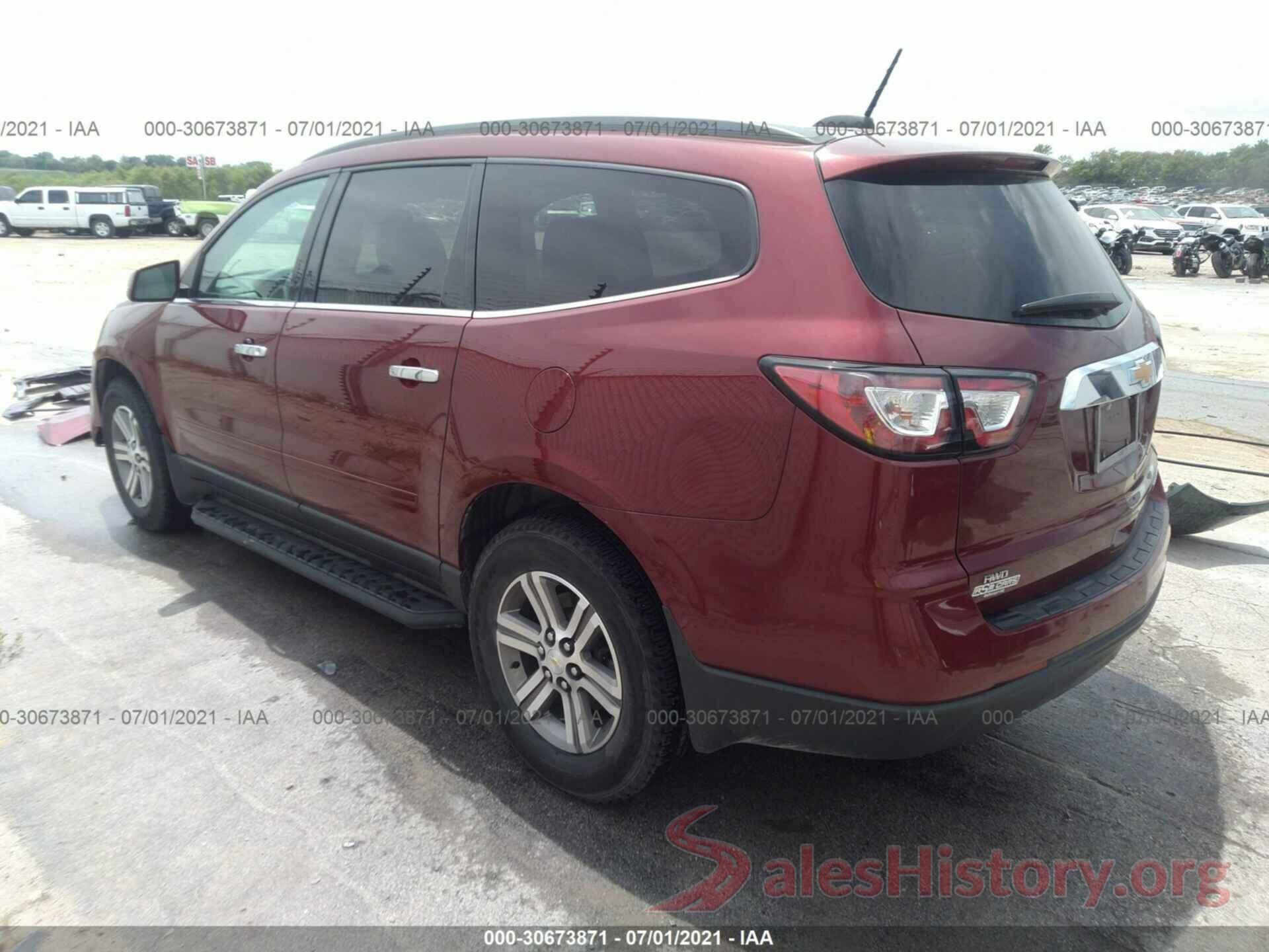 1GNKVHKD8GJ312975 2016 CHEVROLET TRAVERSE