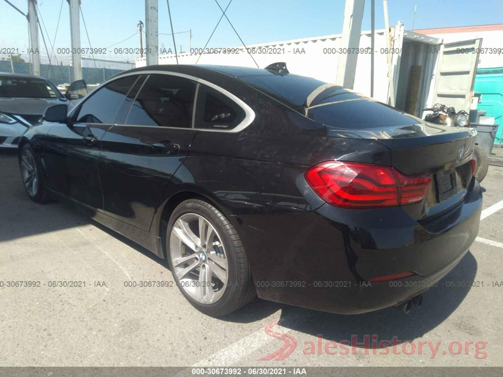 WBA4J1C5XJBG75842 2018 BMW 4 SERIES