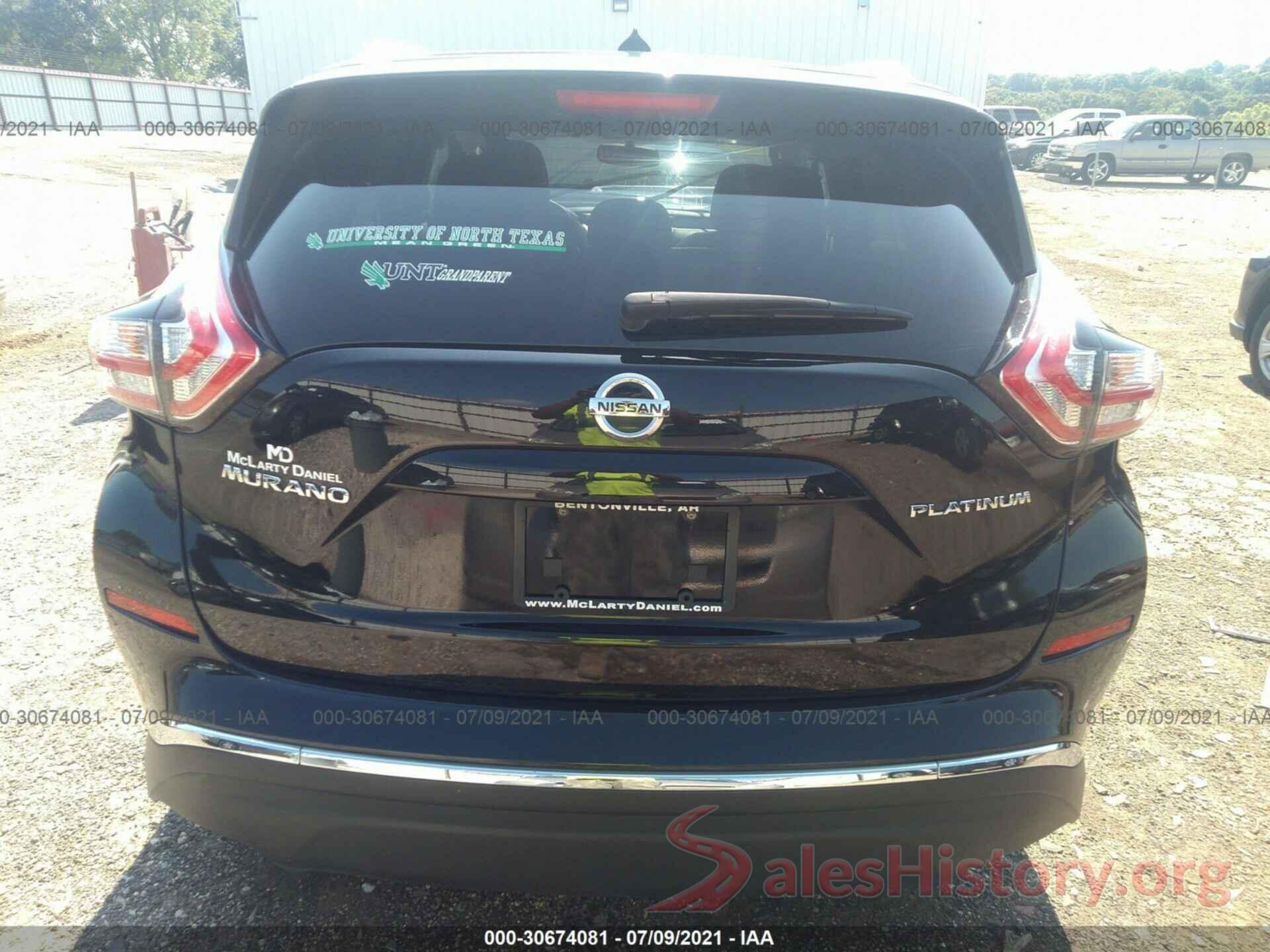 5N1AZ2MG5GN127915 2016 NISSAN MURANO