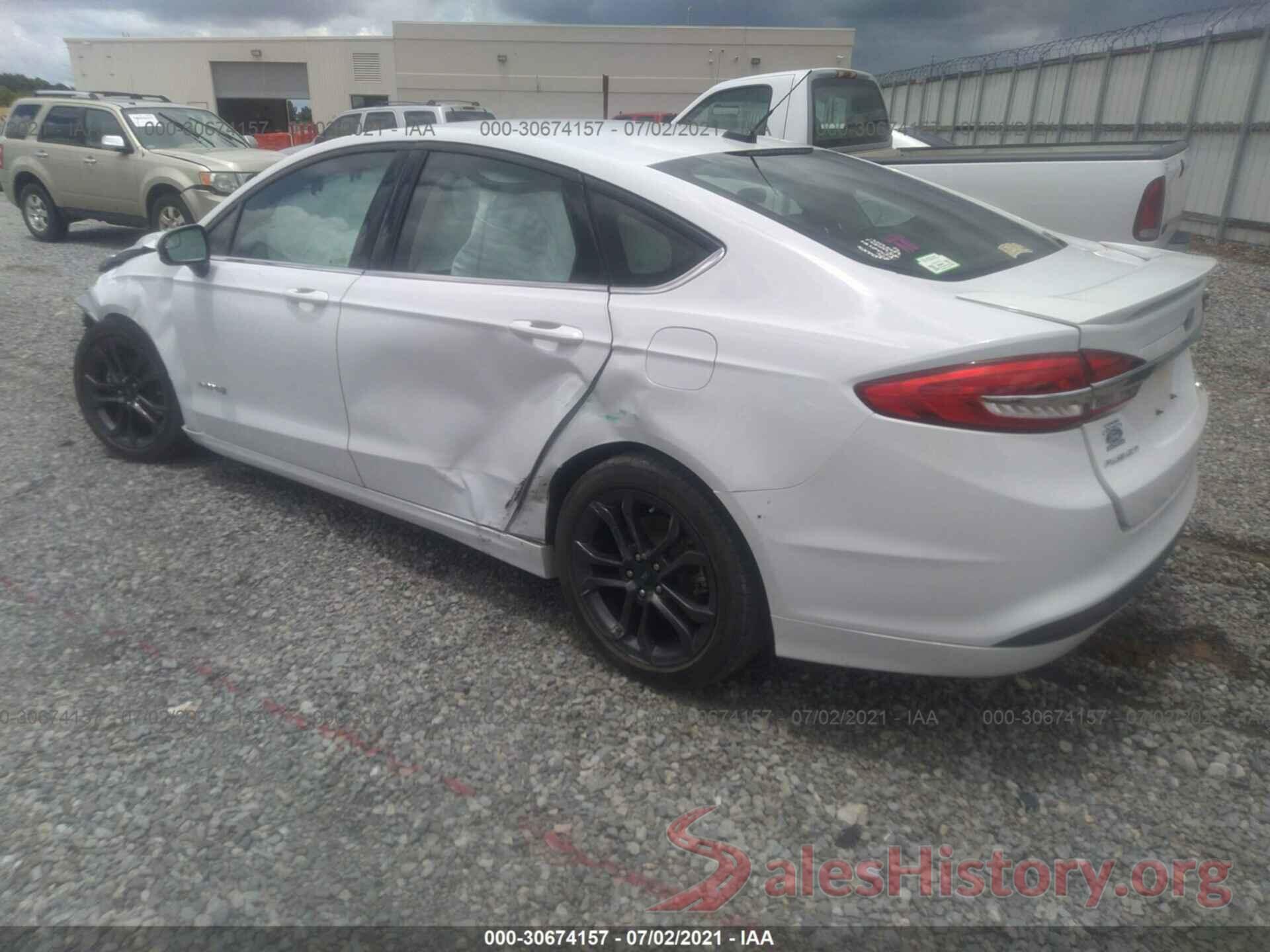 3FA6P0LU9JR160079 2018 FORD FUSION HYBRID