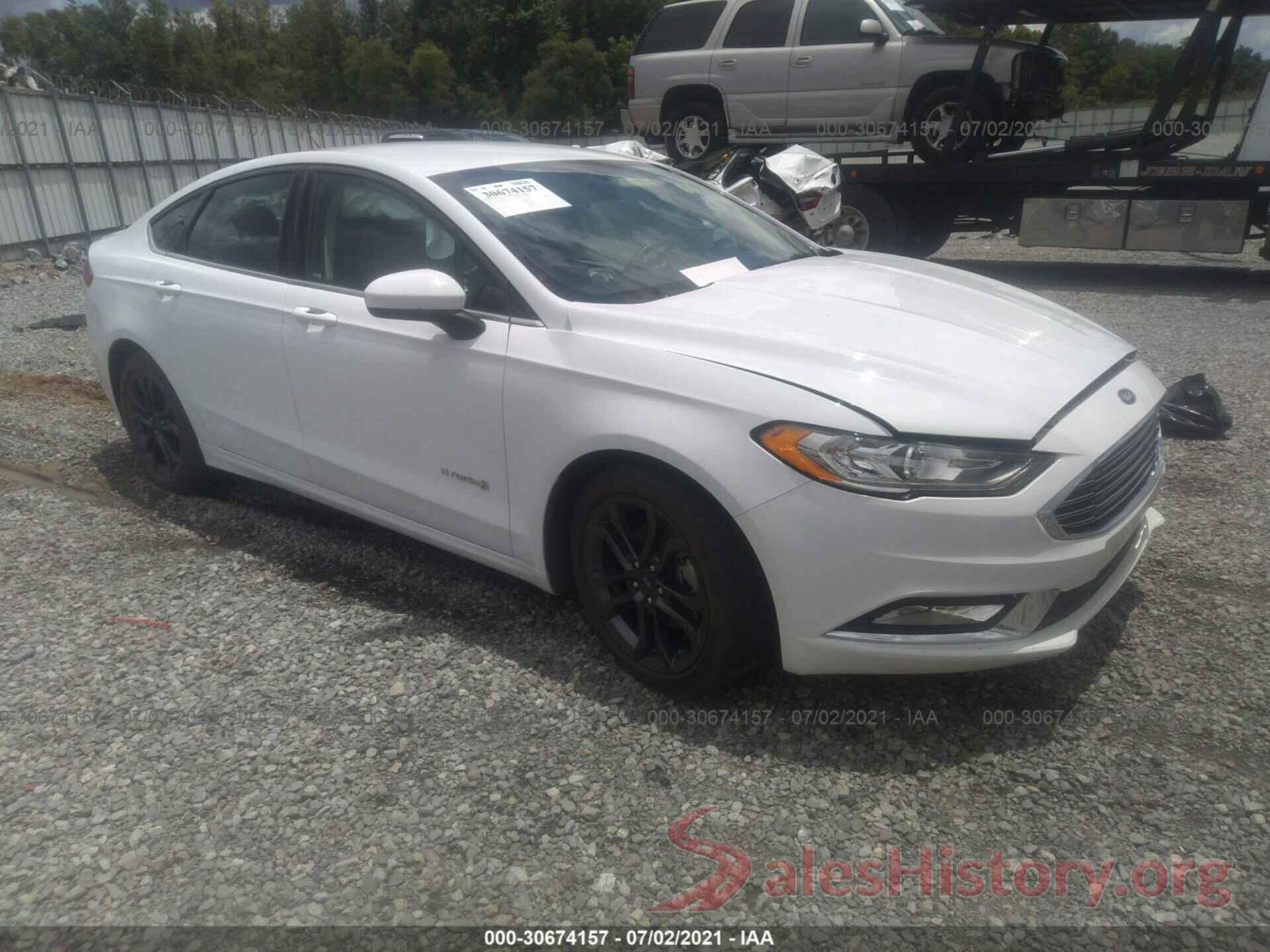 3FA6P0LU9JR160079 2018 FORD FUSION HYBRID