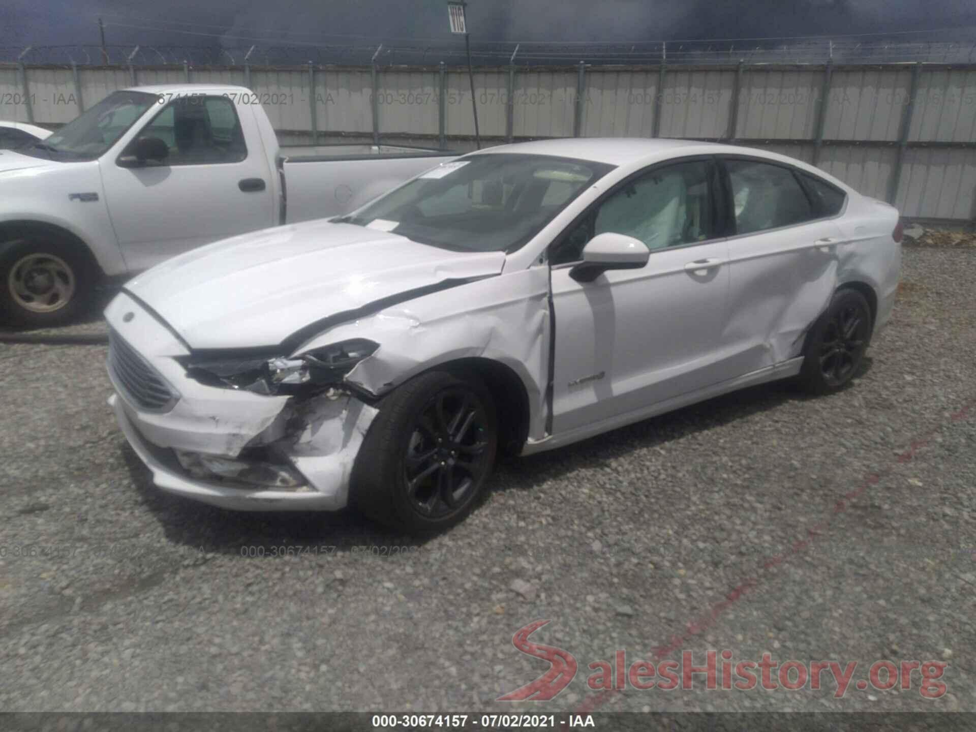 3FA6P0LU9JR160079 2018 FORD FUSION HYBRID