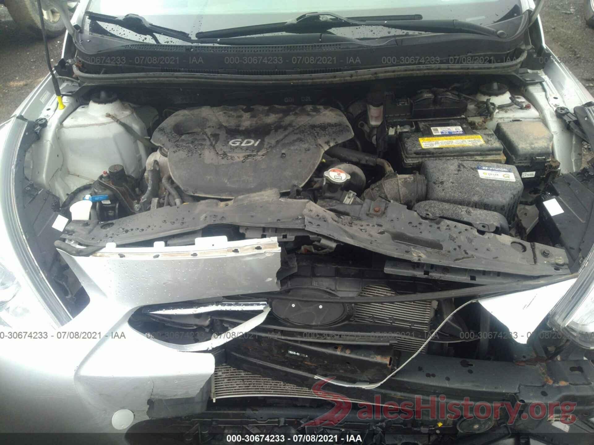 KMHCT4AE5GU982080 2016 HYUNDAI ACCENT