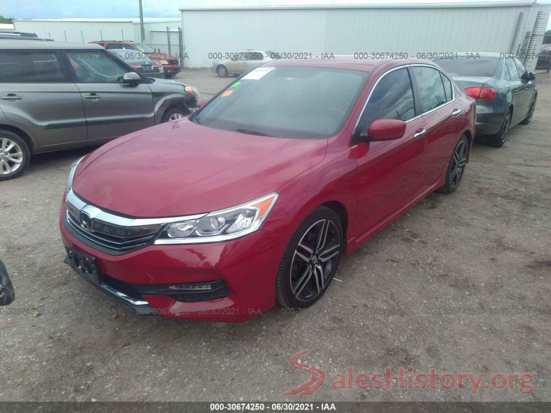 1HGCR2F52HA277967 2017 HONDA ACCORD SEDAN