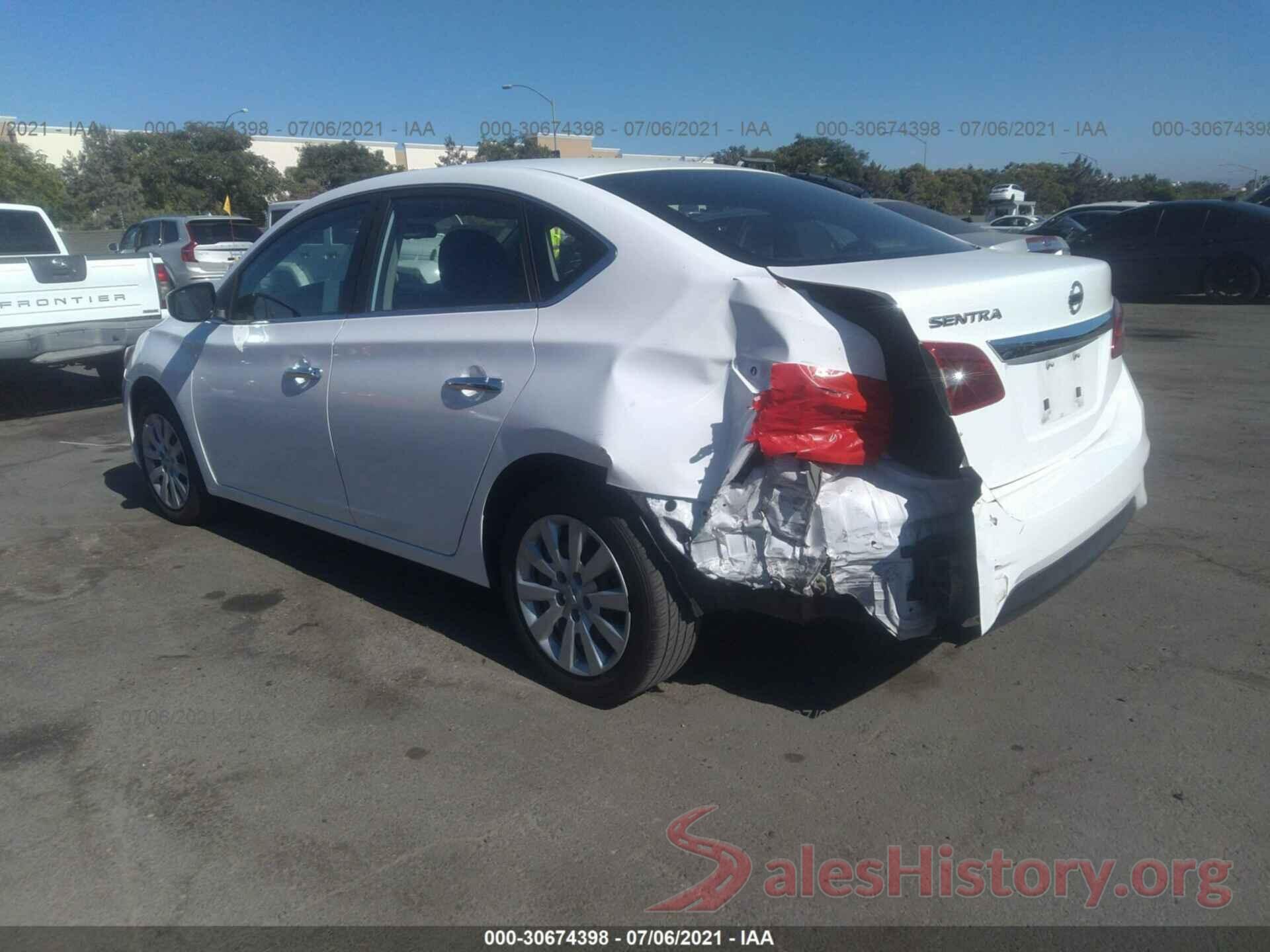 3N1AB7AP1HY241492 2017 NISSAN SENTRA