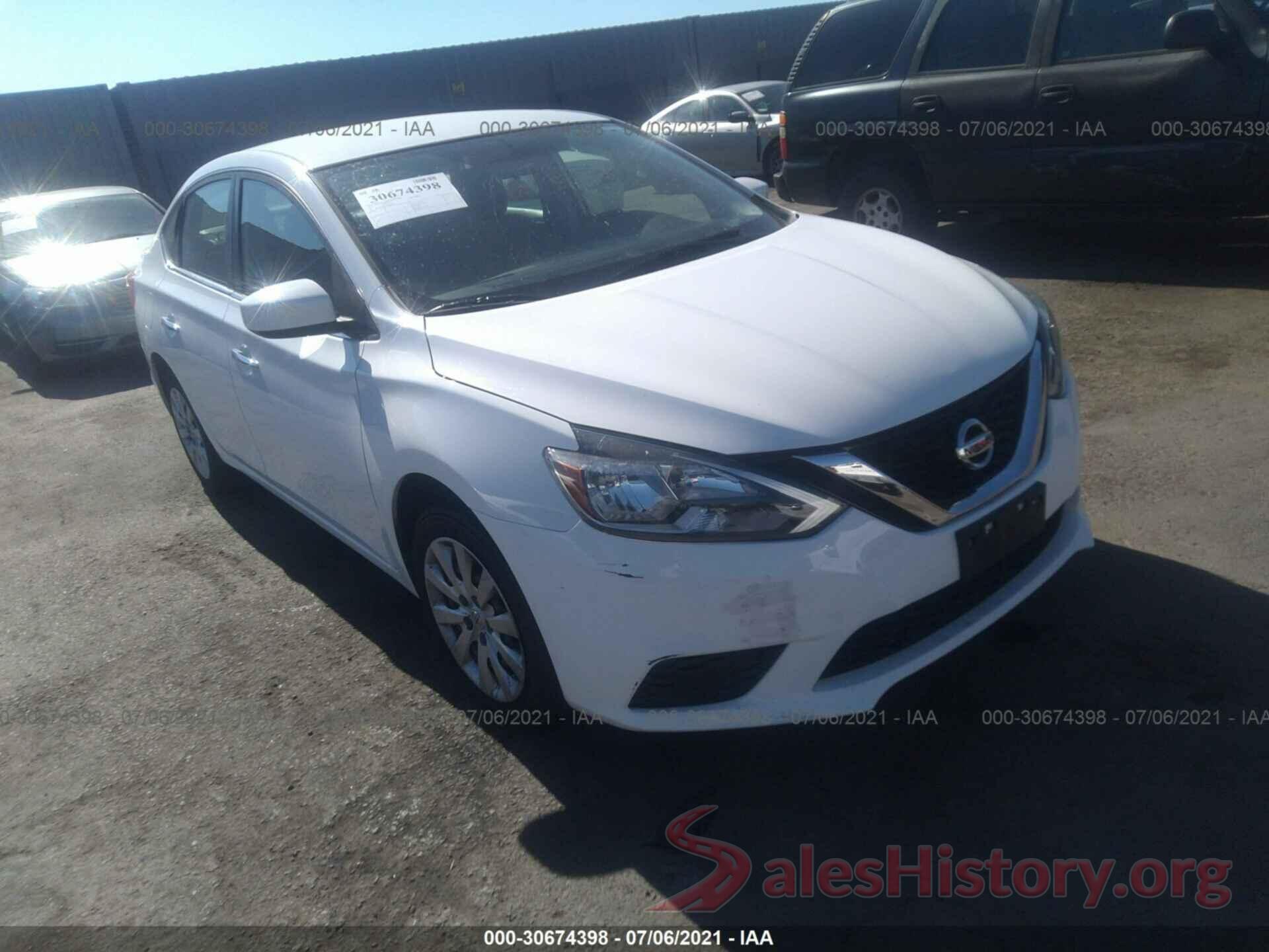 3N1AB7AP1HY241492 2017 NISSAN SENTRA