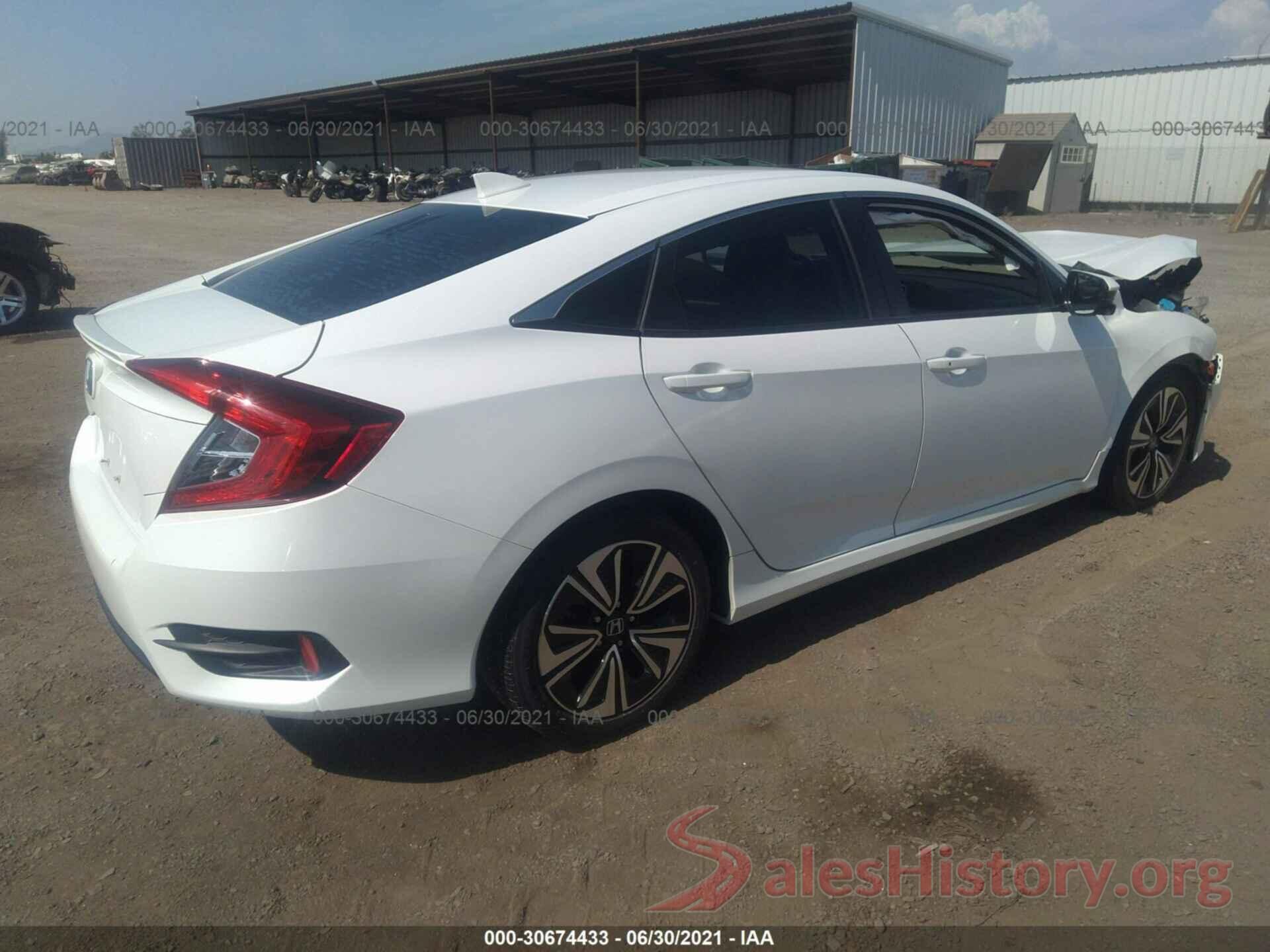 2HGFC1F75GH645407 2016 HONDA CIVIC SEDAN