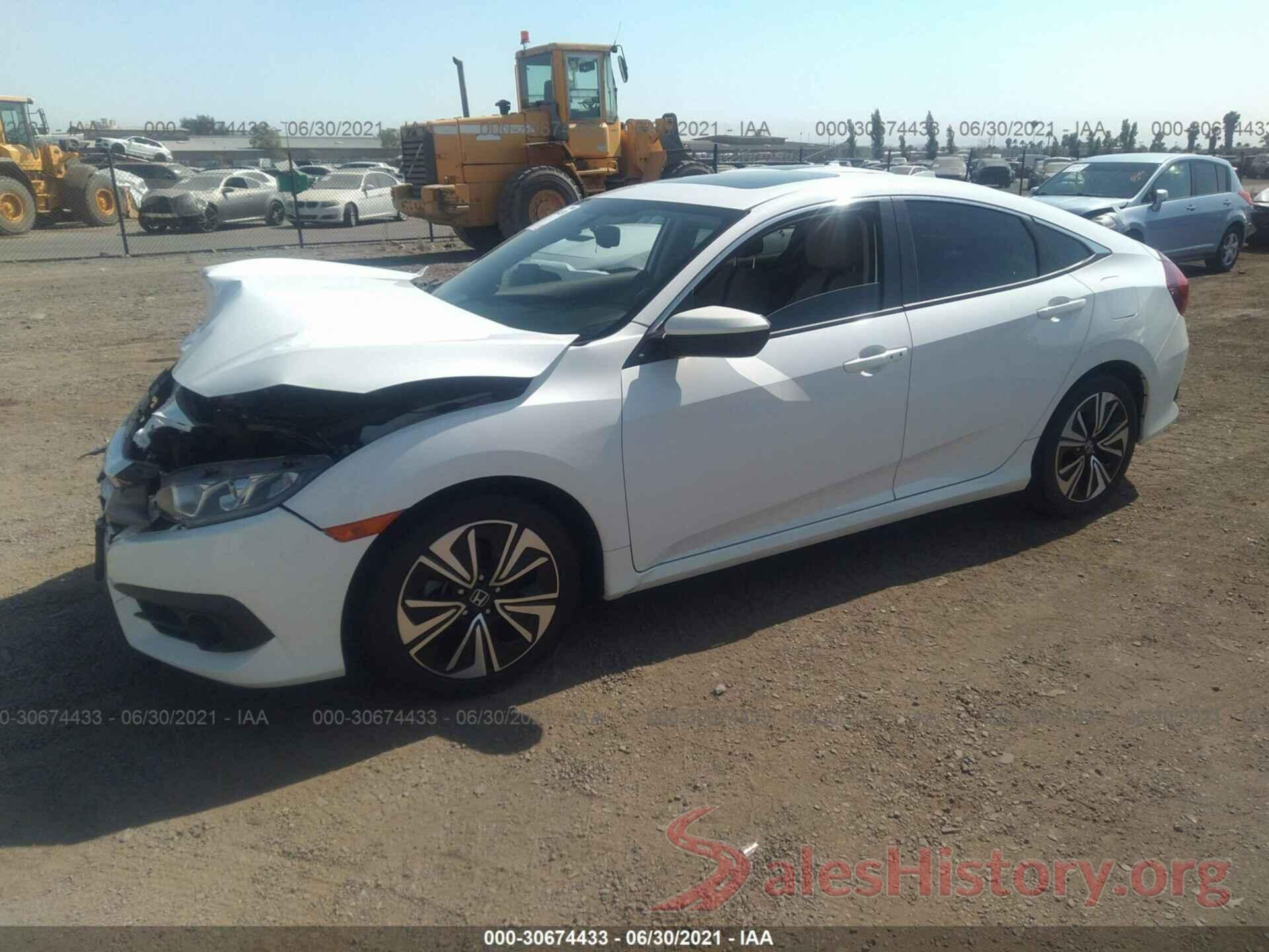 2HGFC1F75GH645407 2016 HONDA CIVIC SEDAN