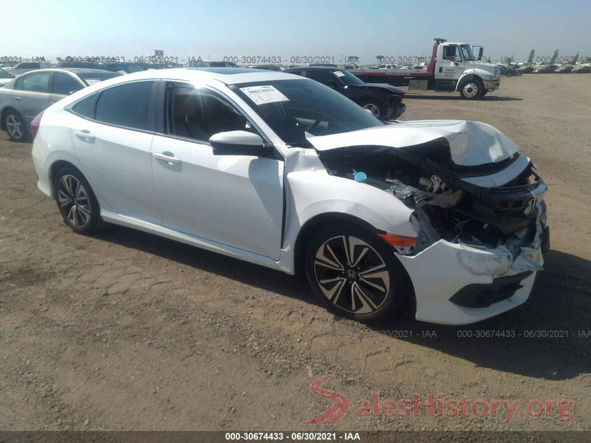 2HGFC1F75GH645407 2016 HONDA CIVIC SEDAN