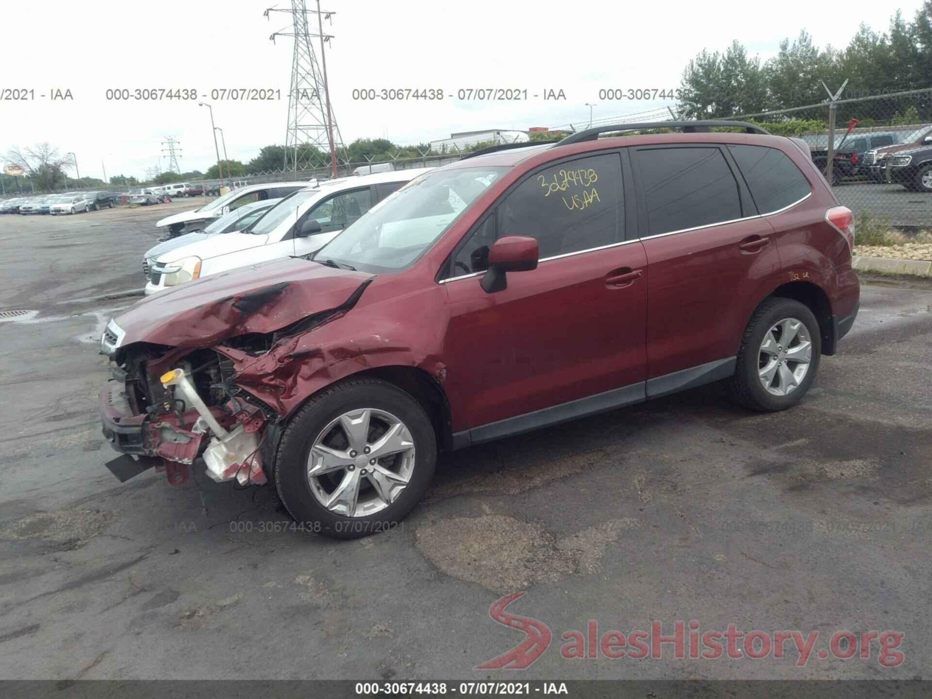 JF2SJARC1GH407914 2016 SUBARU FORESTER