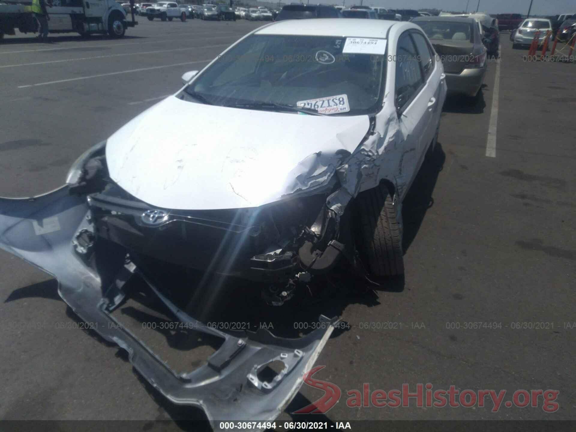 5YFBURHE4GP479430 2016 TOYOTA COROLLA