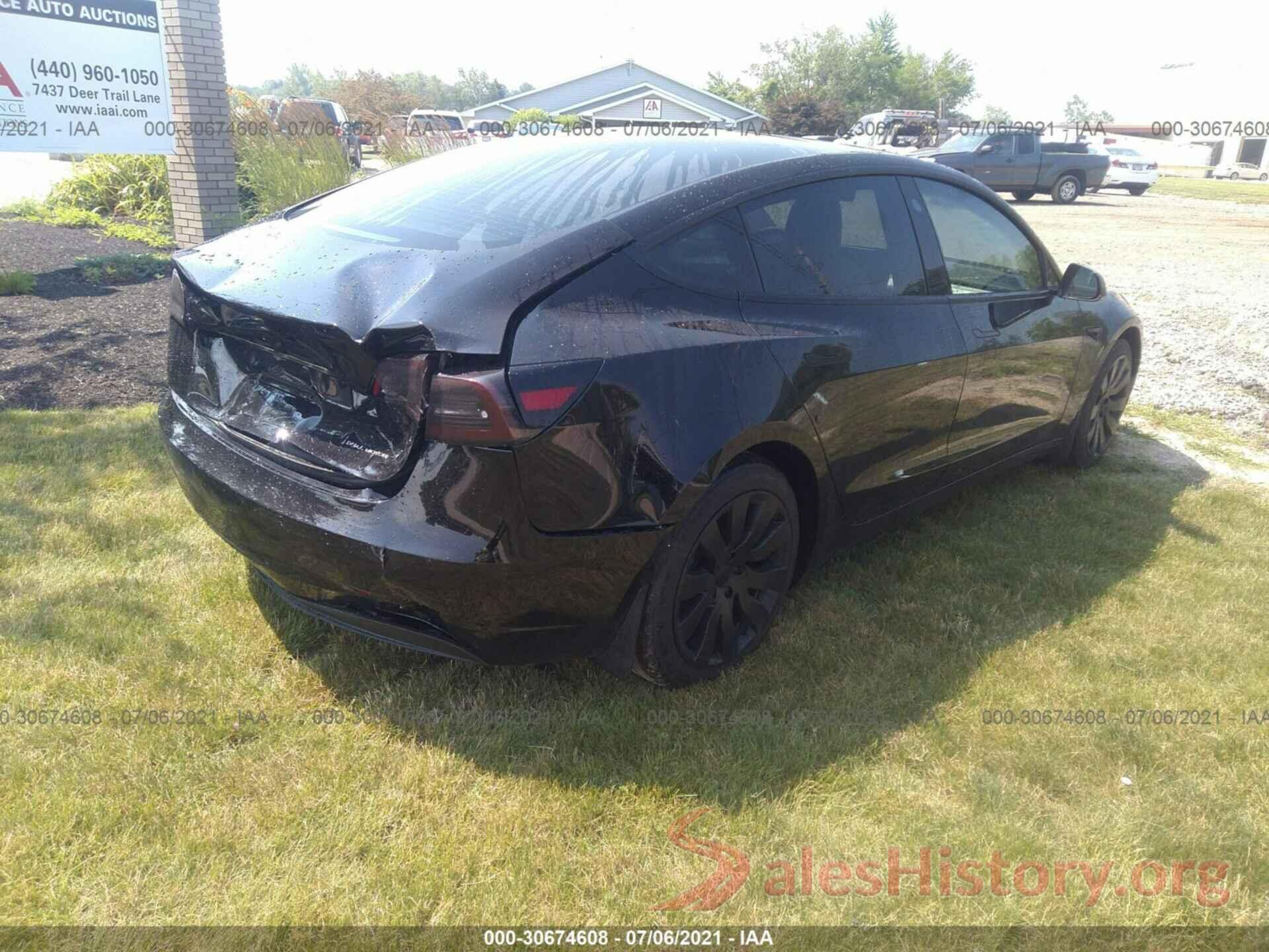 5YJ3E1EB1MF960871 2021 TESLA MODEL 3