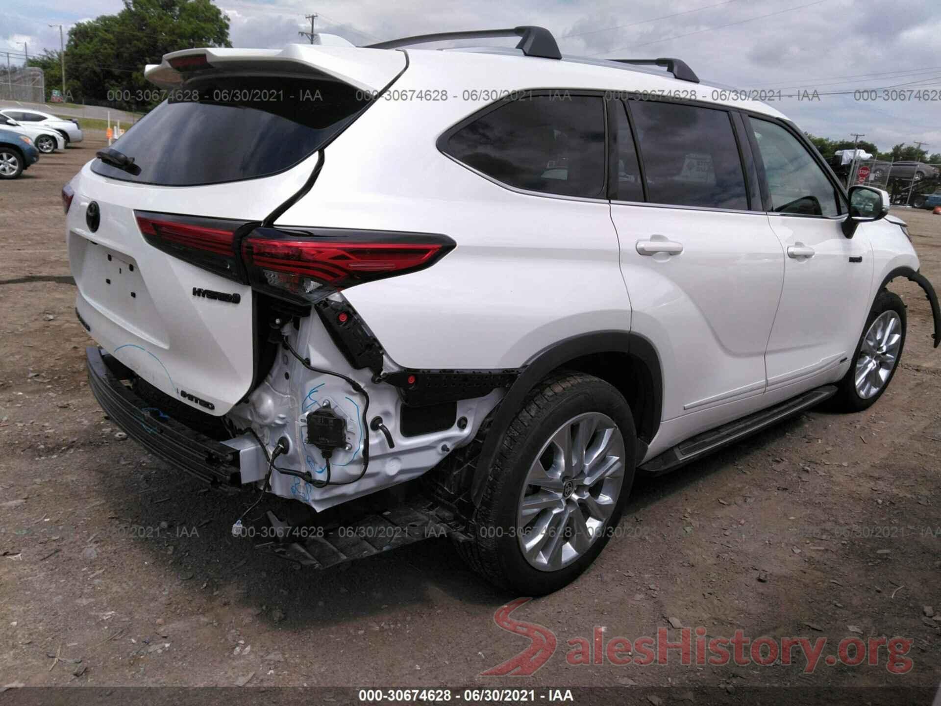 5TDDBRCH6MS025618 2021 TOYOTA HIGHLANDER