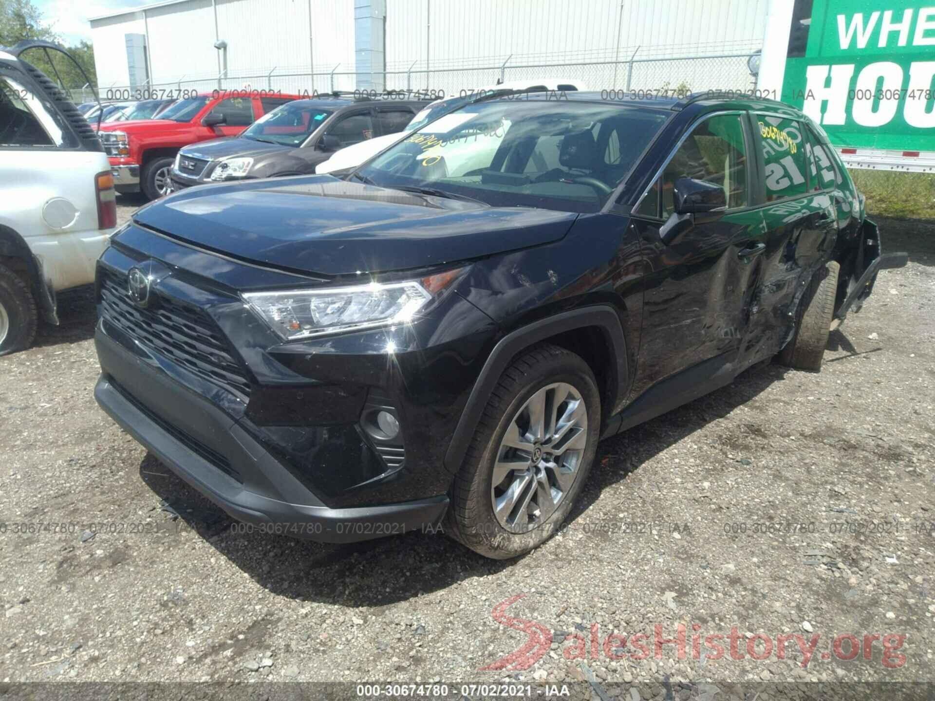 JTMA1RFVXMJ039767 2021 TOYOTA RAV4