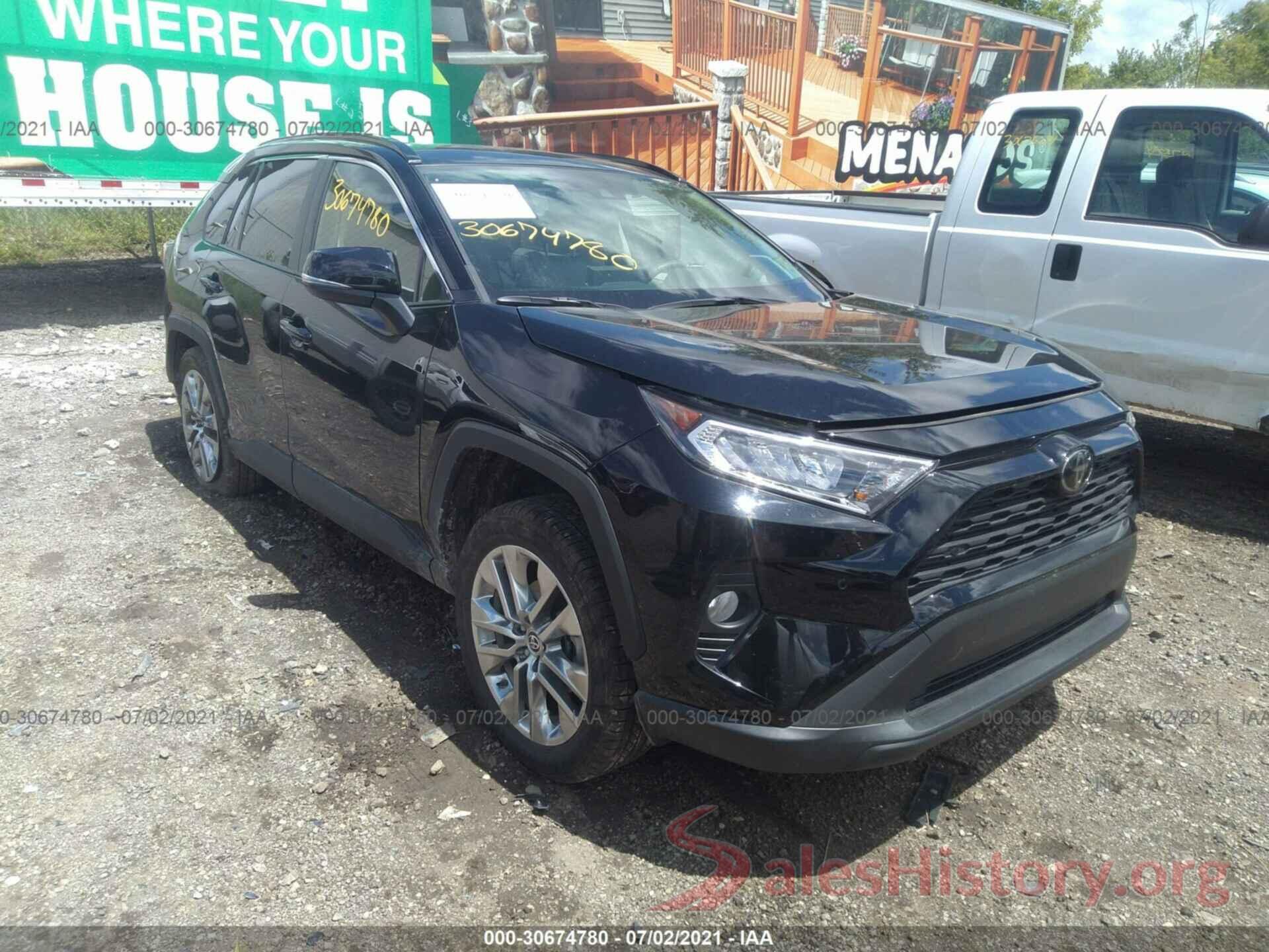 JTMA1RFVXMJ039767 2021 TOYOTA RAV4