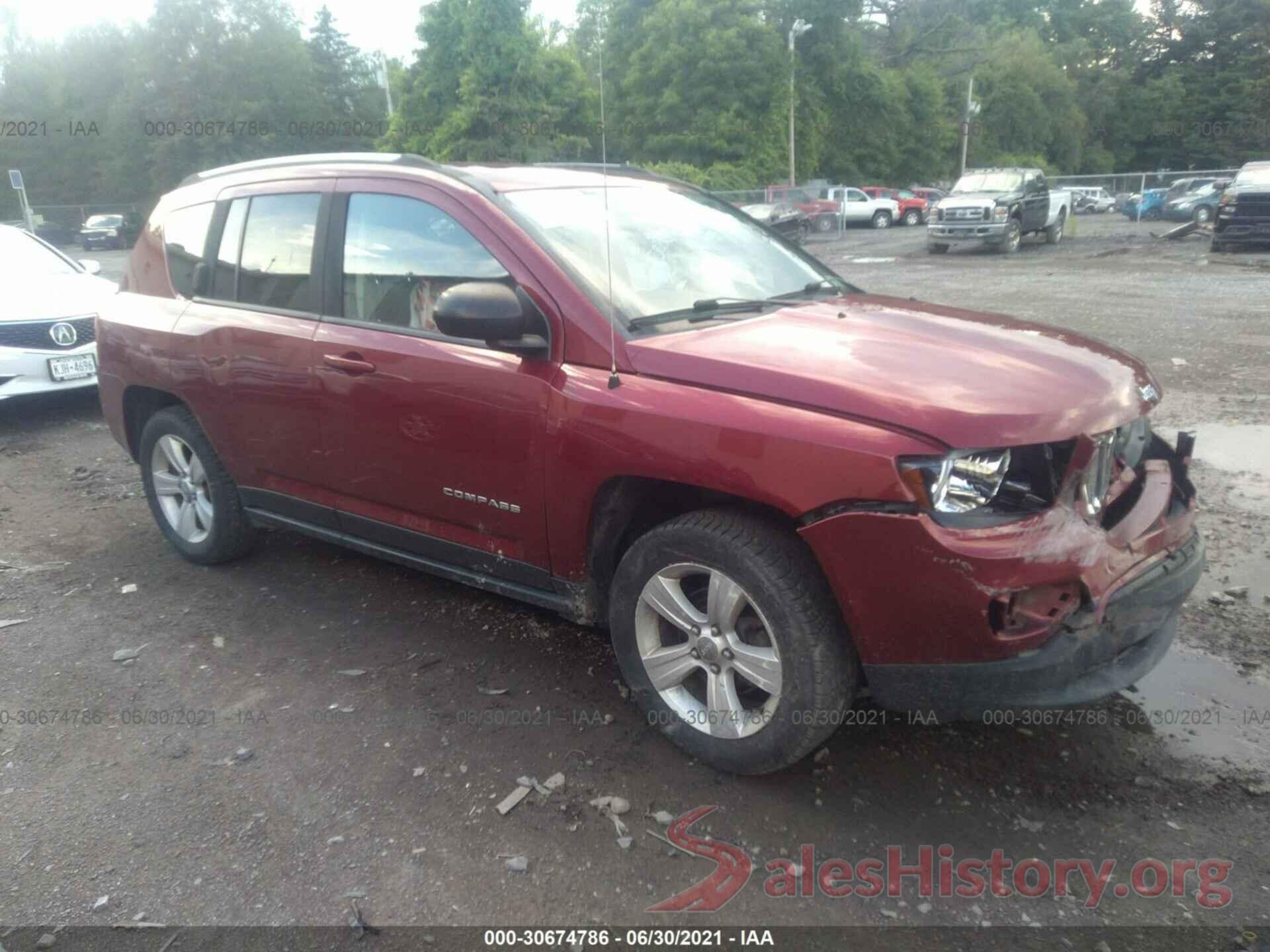 1C4NJDBB0GD686519 2016 JEEP COMPASS