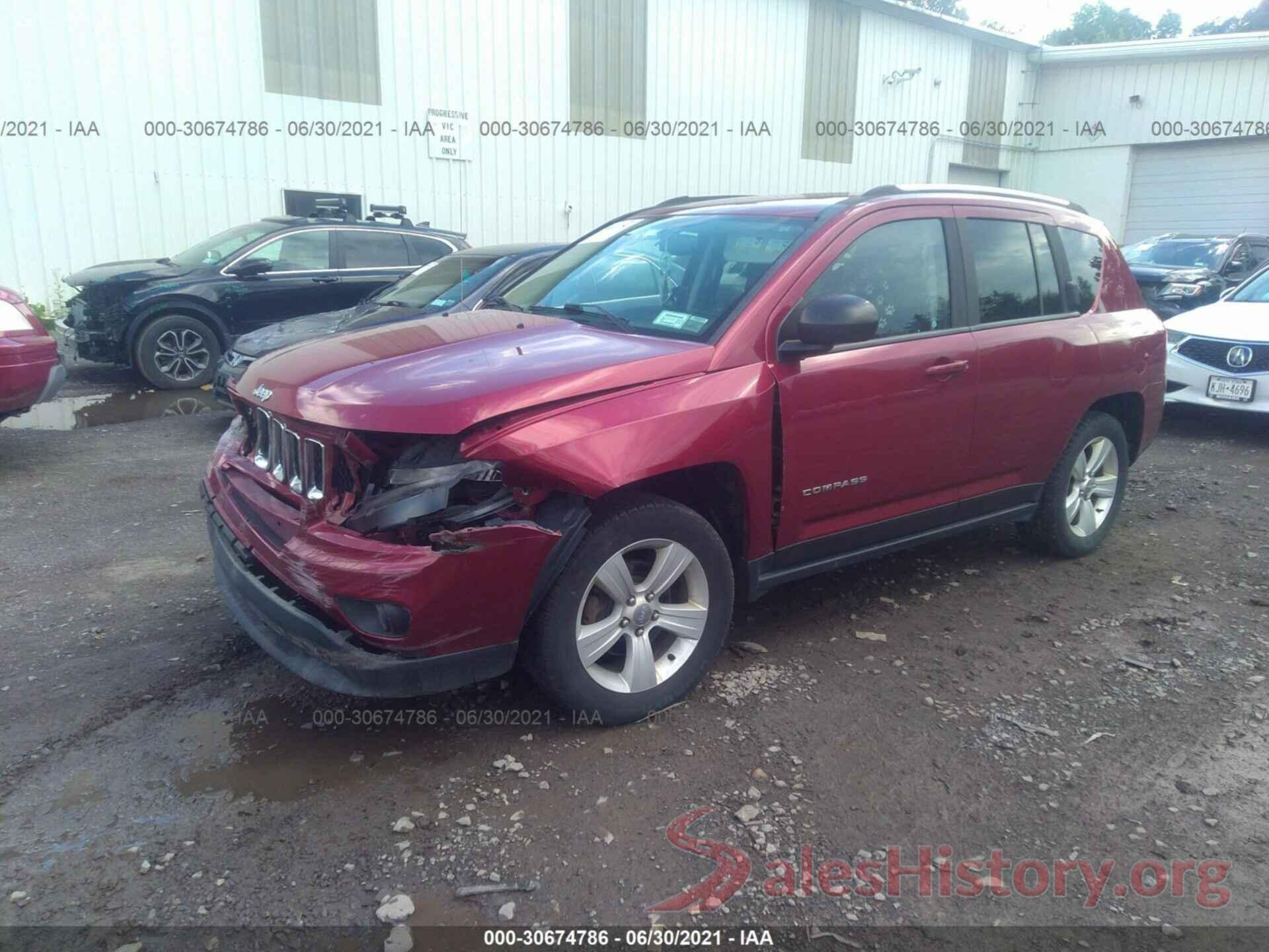 1C4NJDBB0GD686519 2016 JEEP COMPASS