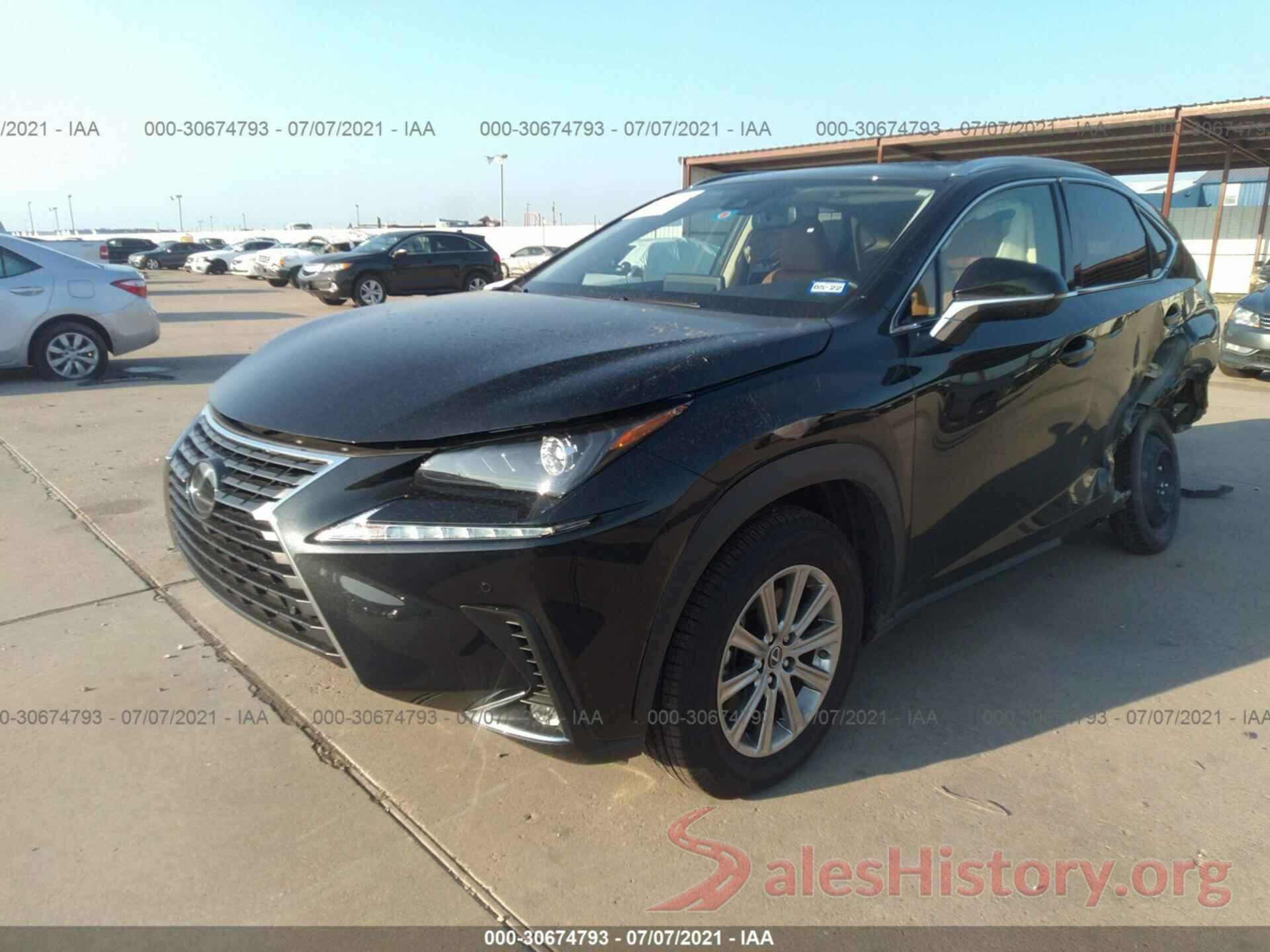 JTJDARBZ7L5019325 2020 LEXUS NX