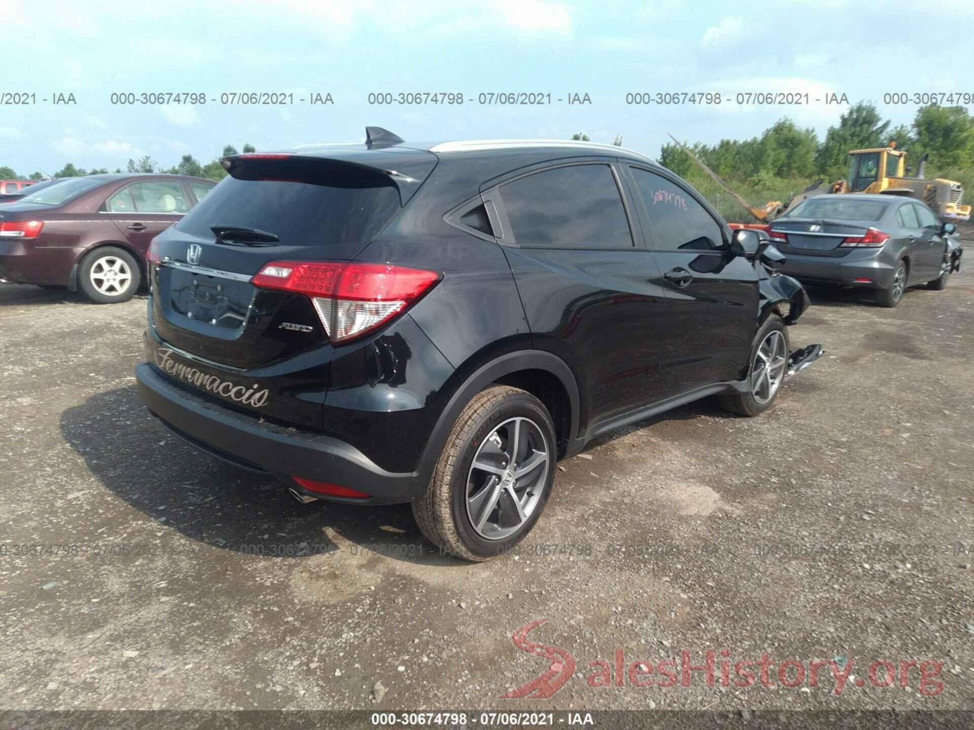 3CZRU6H51MM712027 2021 HONDA HR-V