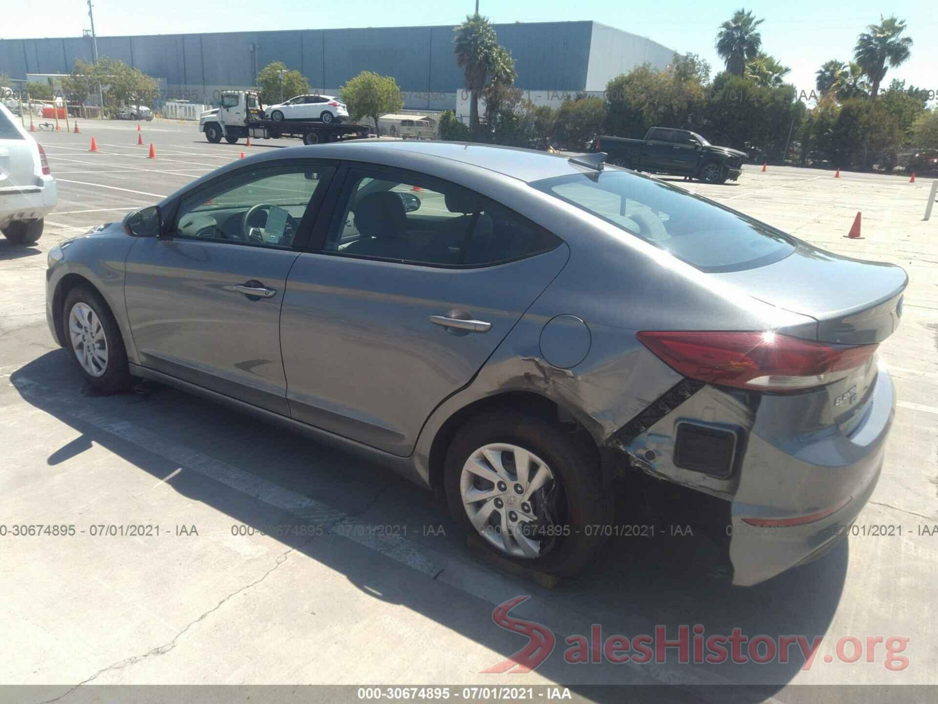 KMHD74LF9HU092536 2017 HYUNDAI ELANTRA