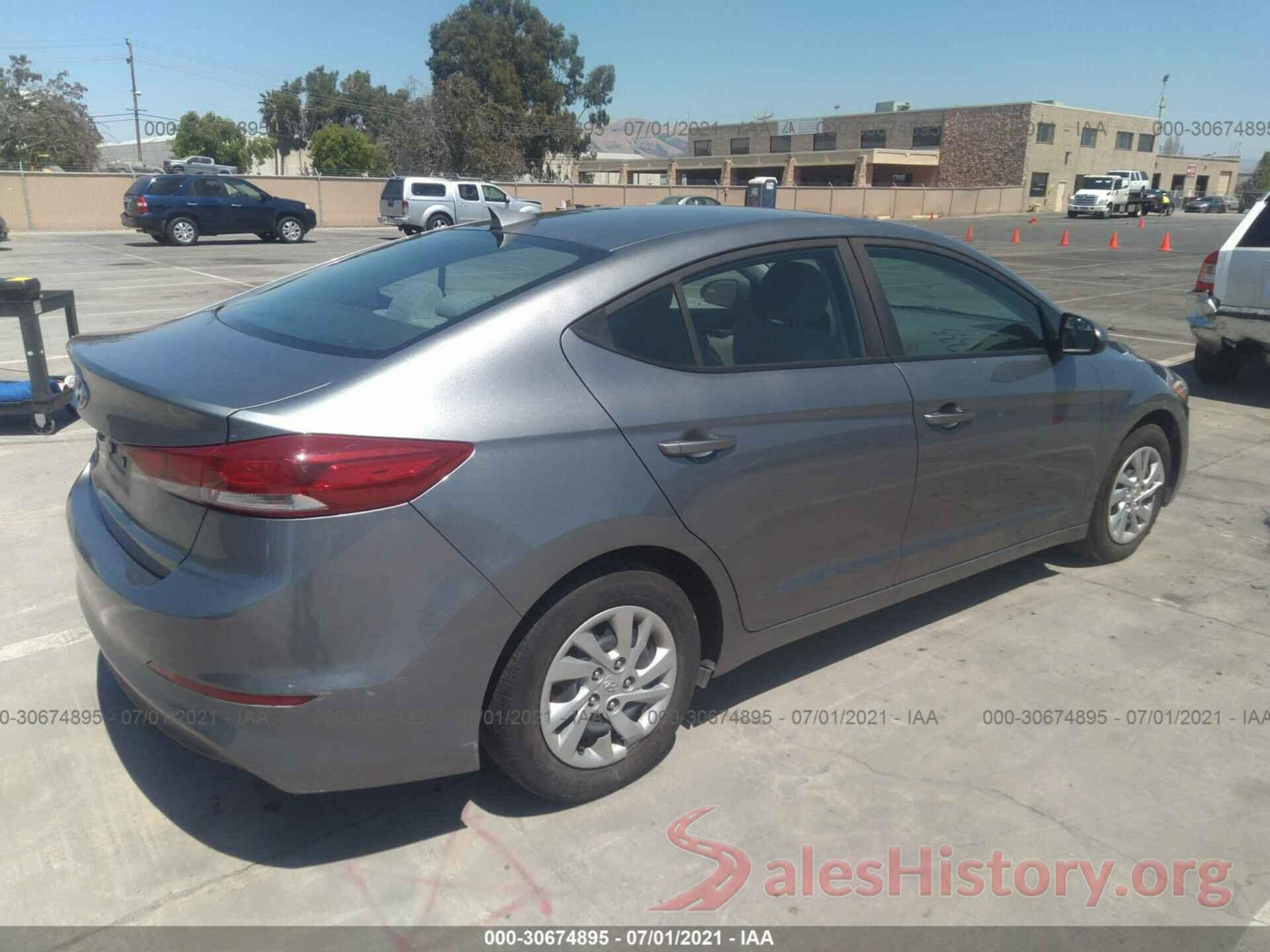 KMHD74LF9HU092536 2017 HYUNDAI ELANTRA