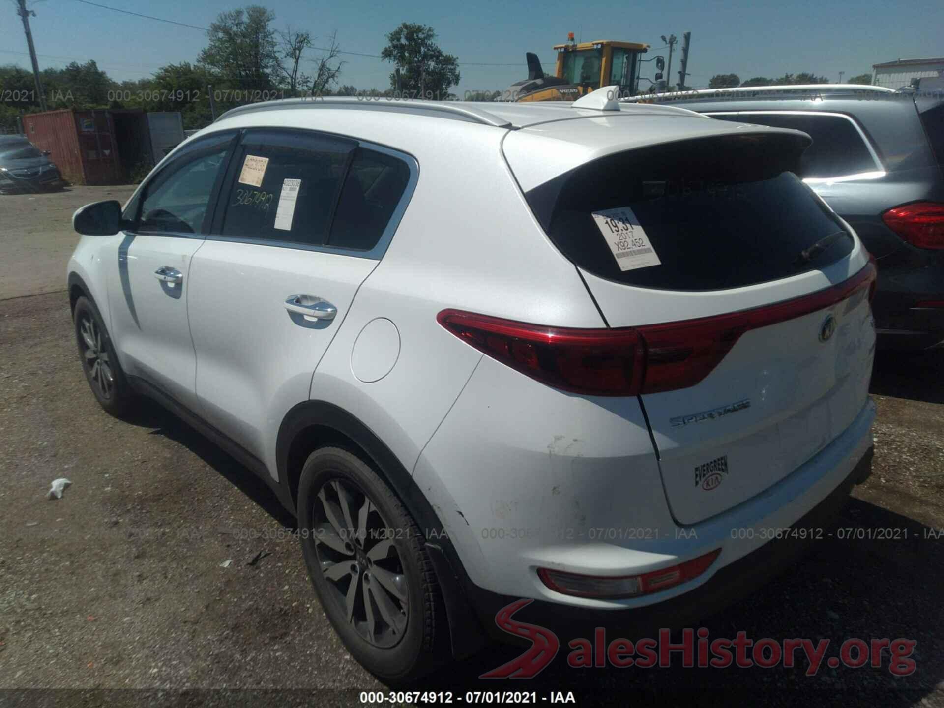 KNDPN3ACXH7092019 2017 KIA SPORTAGE