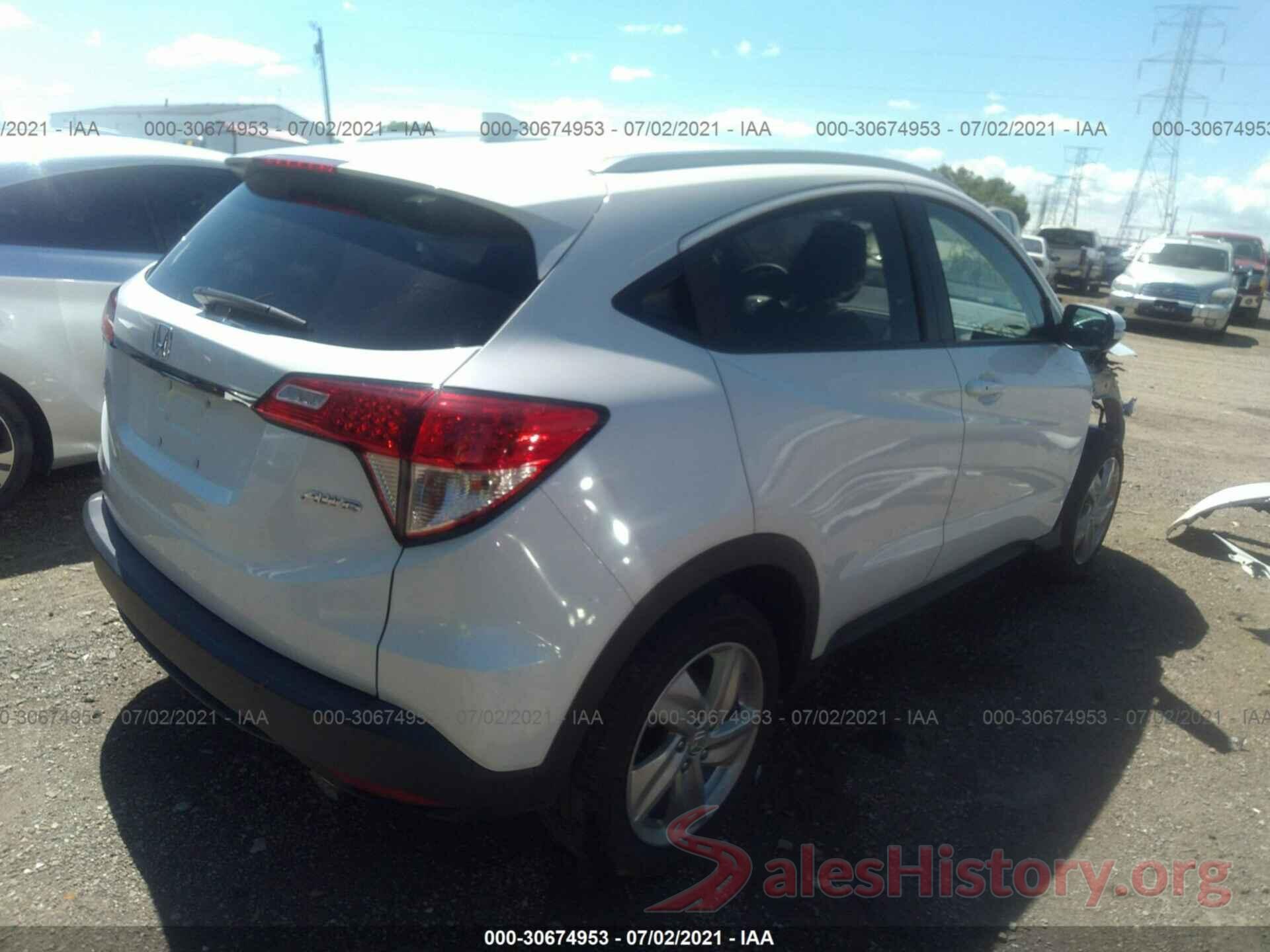 3CZRU6H59LM721542 2020 HONDA HR-V