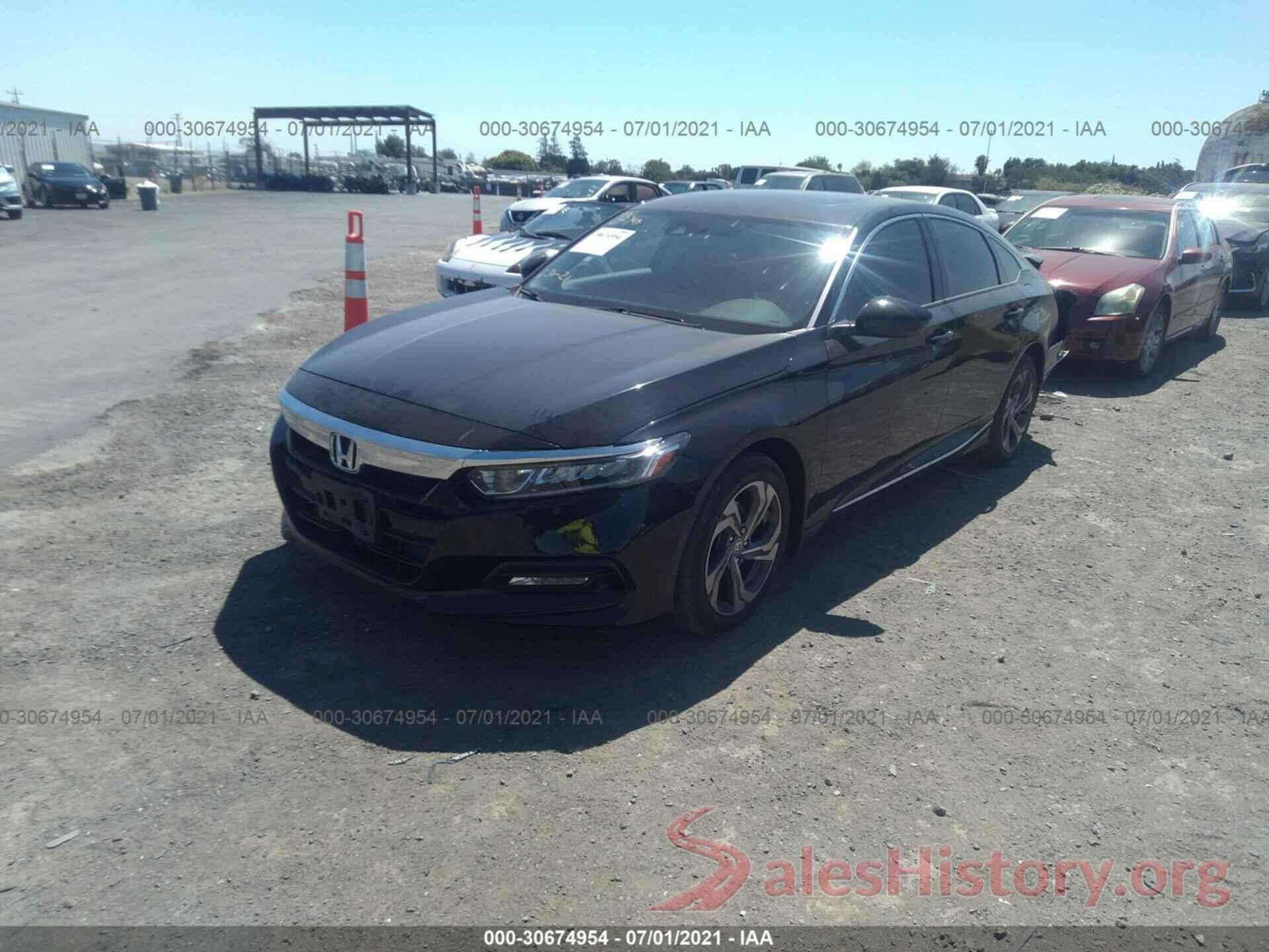 1HGCV1F40JA054815 2018 HONDA ACCORD SEDAN