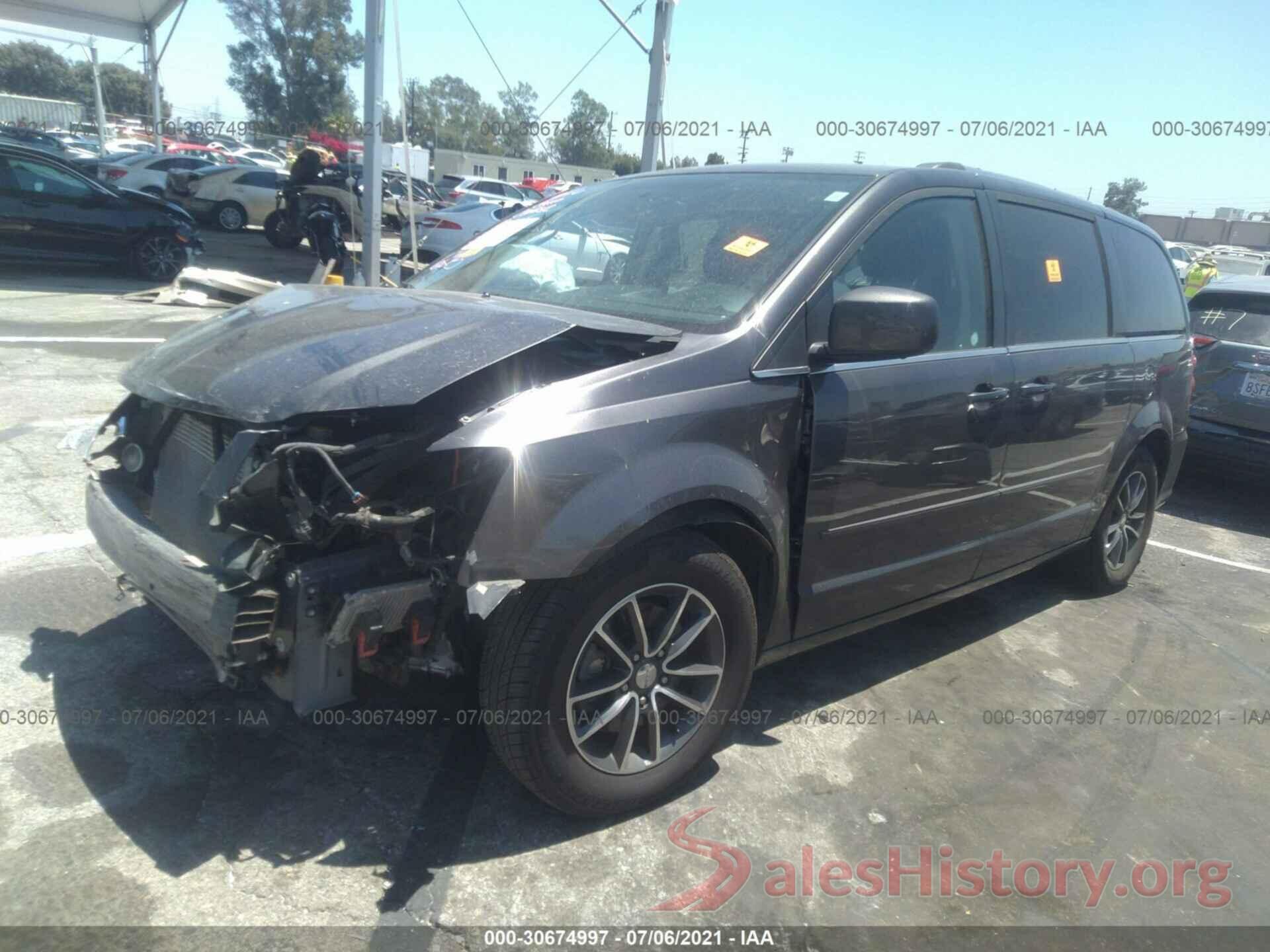 2C4RDGCGXHR624631 2017 DODGE GRAND CARAVAN