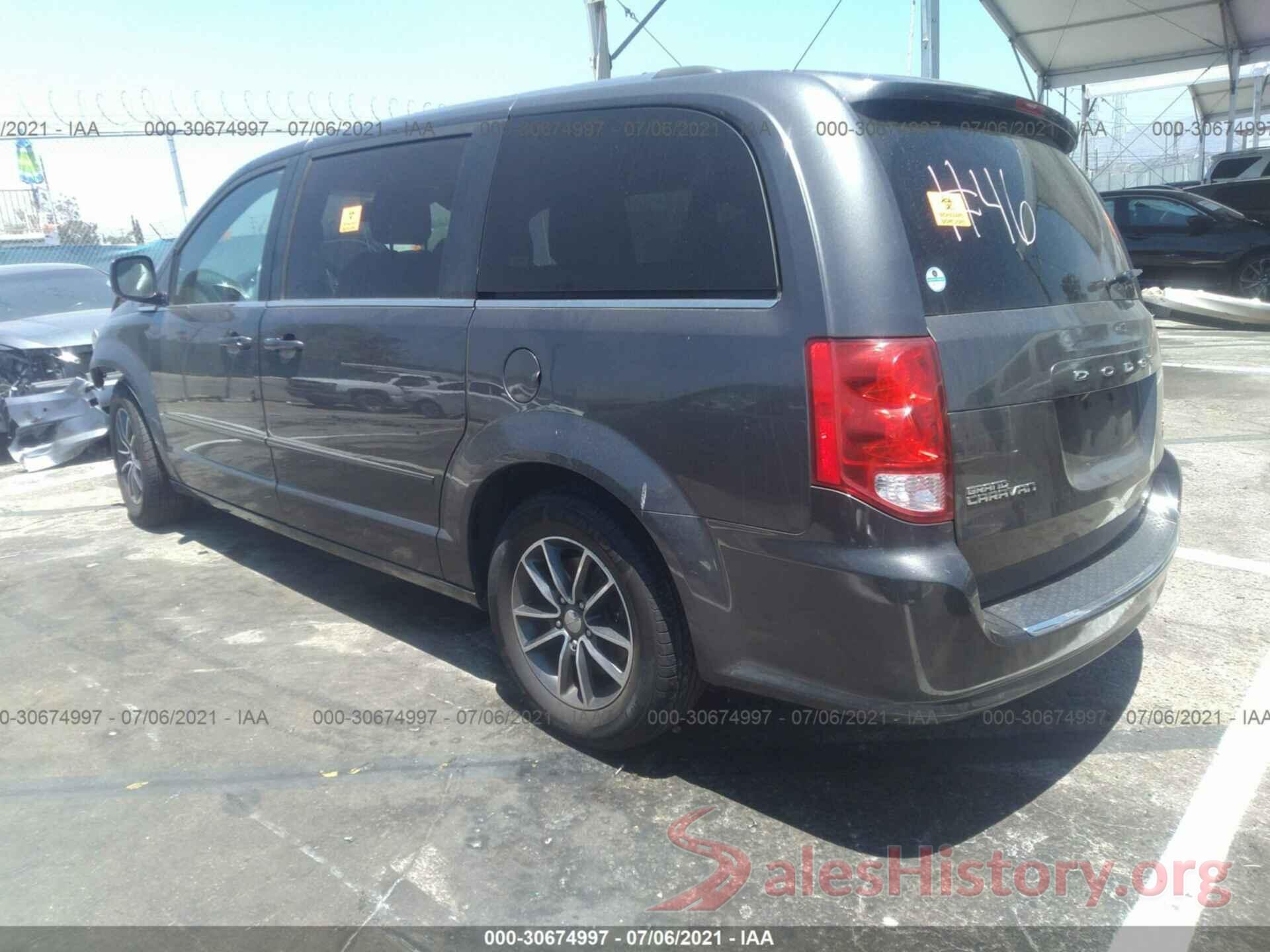 2C4RDGCGXHR624631 2017 DODGE GRAND CARAVAN