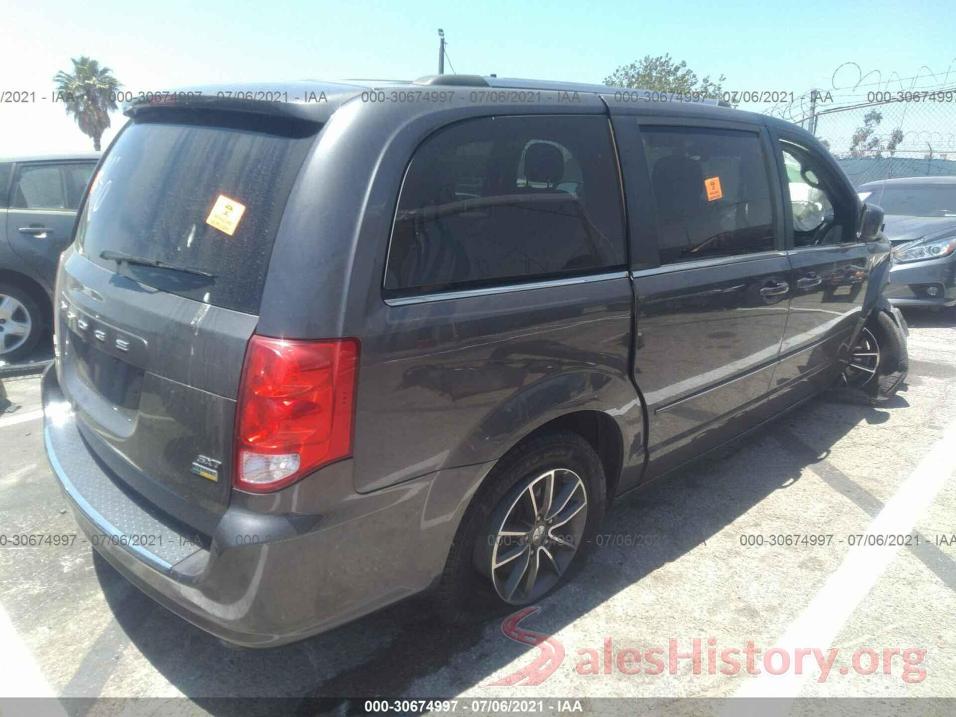 2C4RDGCGXHR624631 2017 DODGE GRAND CARAVAN