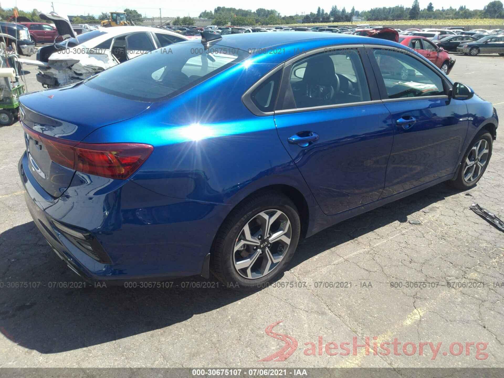 3KPF24AD4ME290317 2021 KIA FORTE