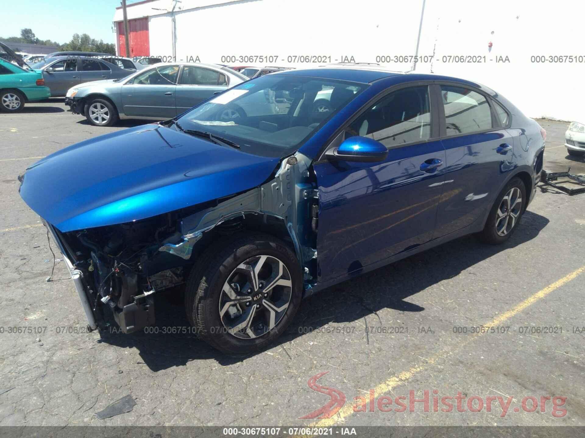 3KPF24AD4ME290317 2021 KIA FORTE