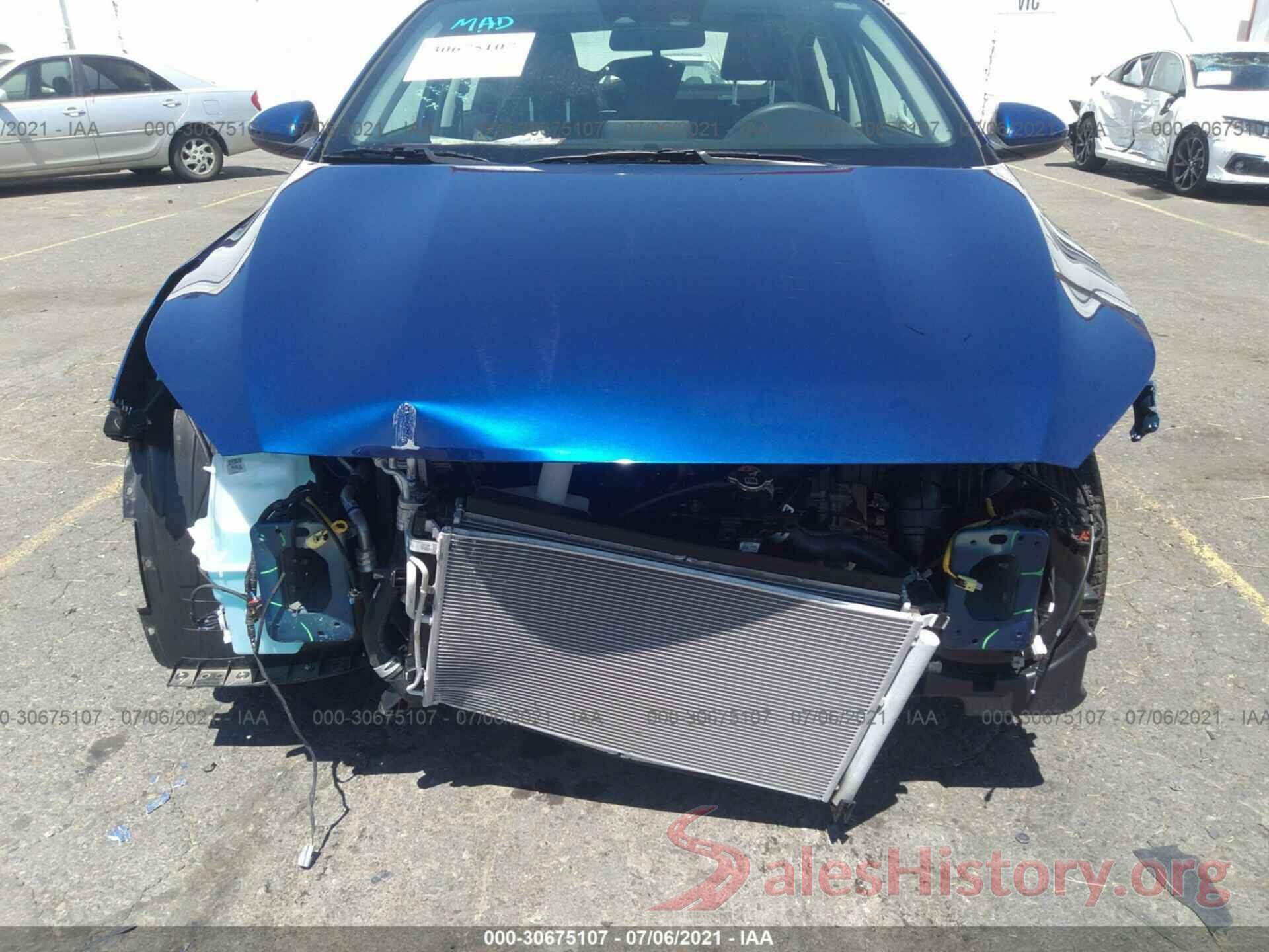 3KPF24AD4ME290317 2021 KIA FORTE